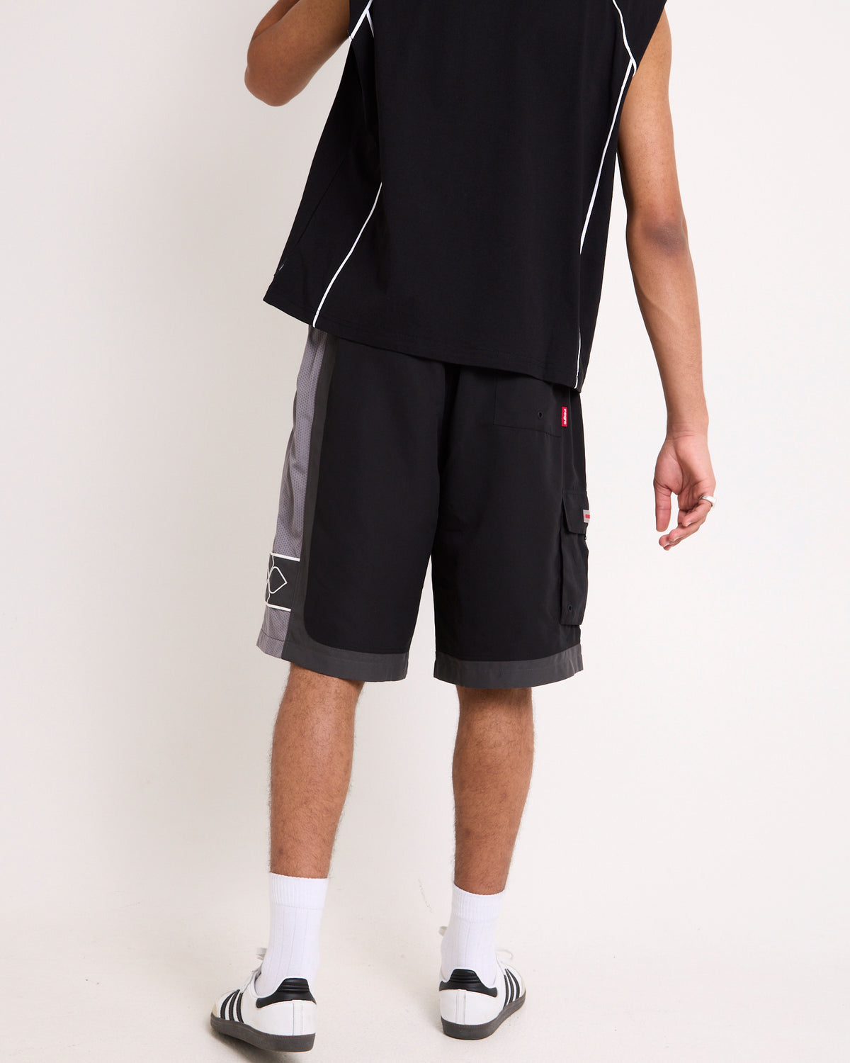 Saturn Cargo Shorts BLACK/GREY