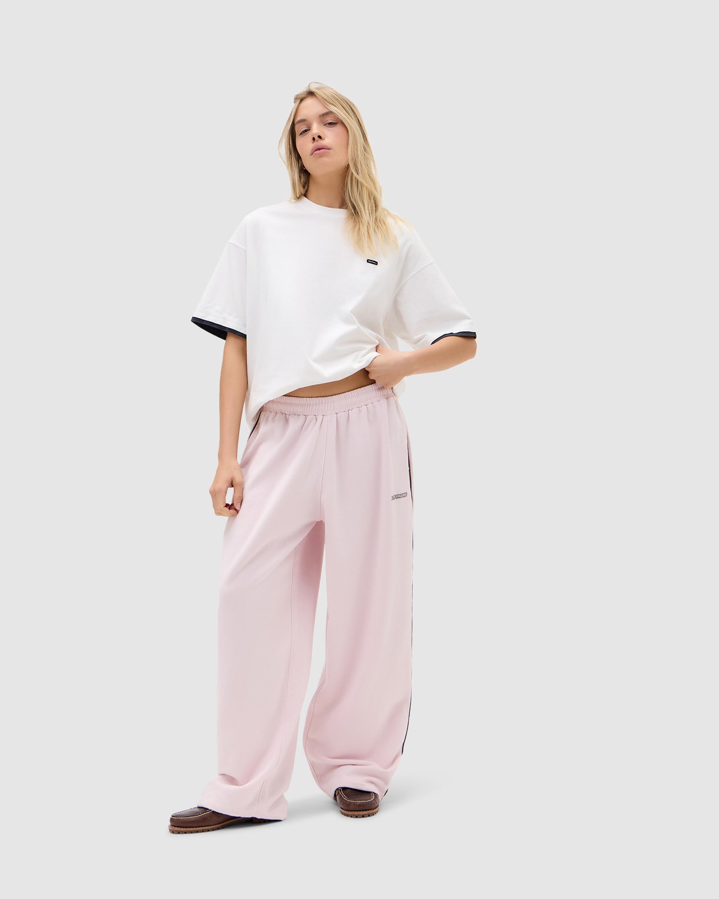 Harri Wide Leg Jogger Pants