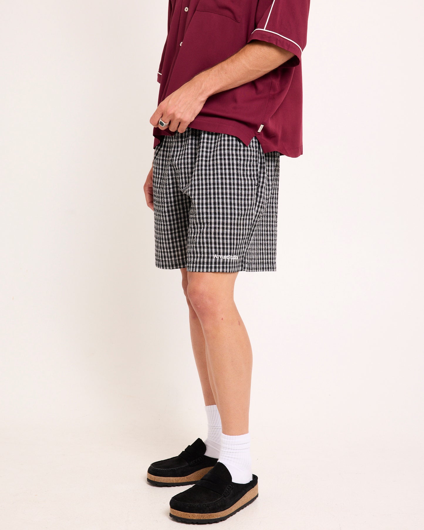 Welty Check Shorts