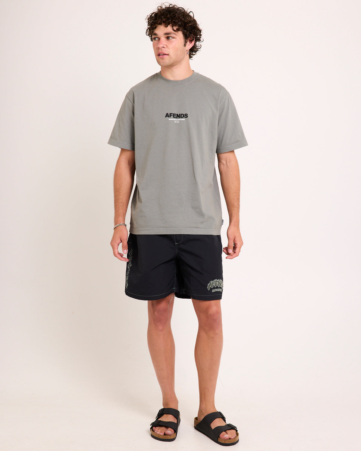 Flame On Baywatch Short 18" BLACK