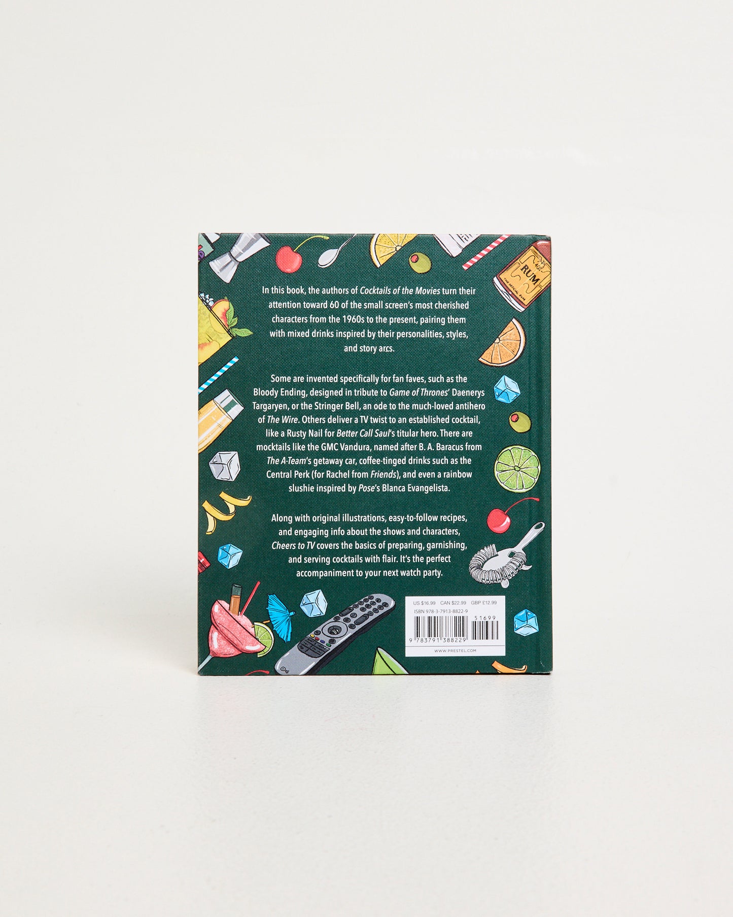 Cheers to TV: Cocktails Inspired by Iconic Television Characters Book