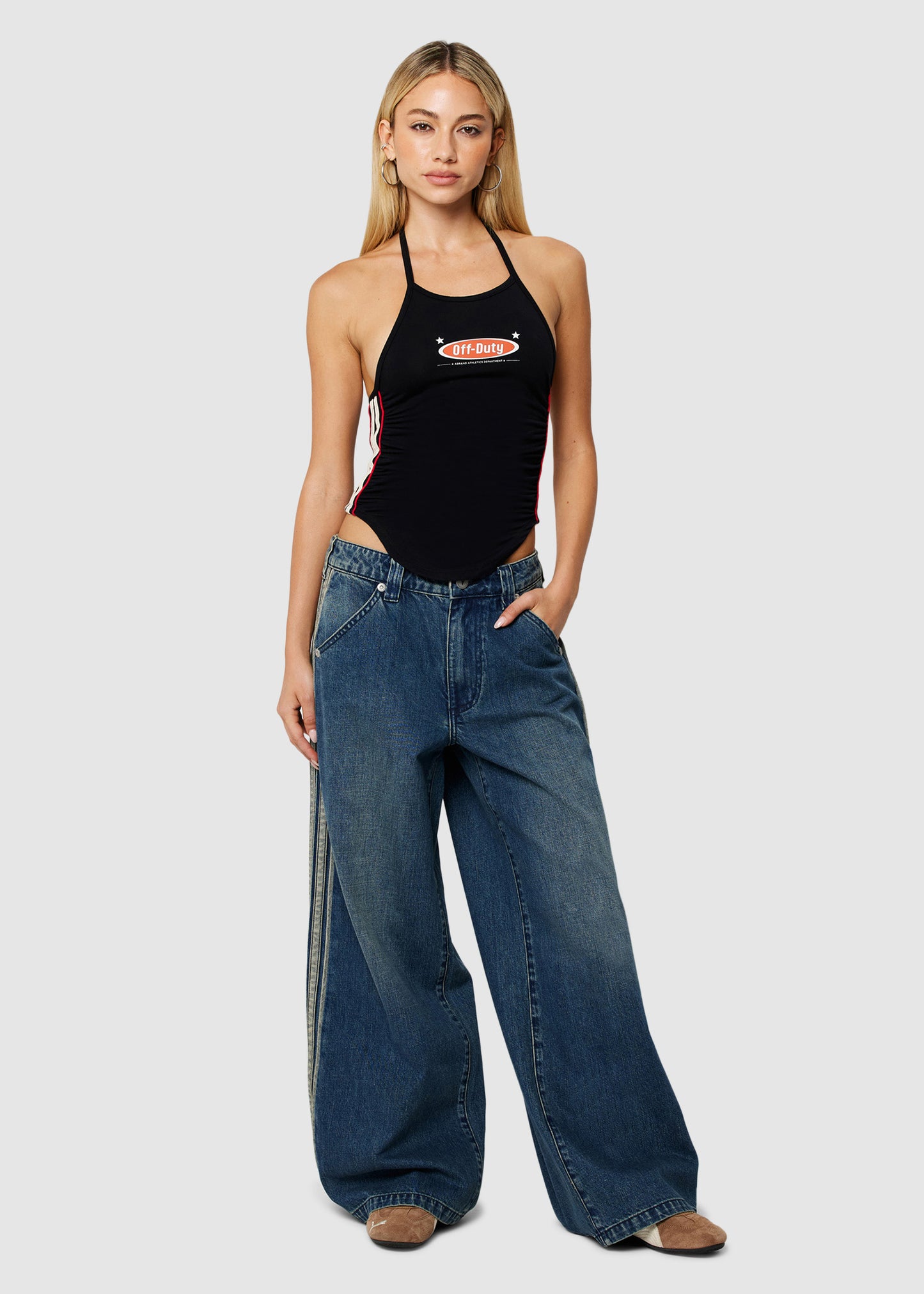 Off Duty Halter Top