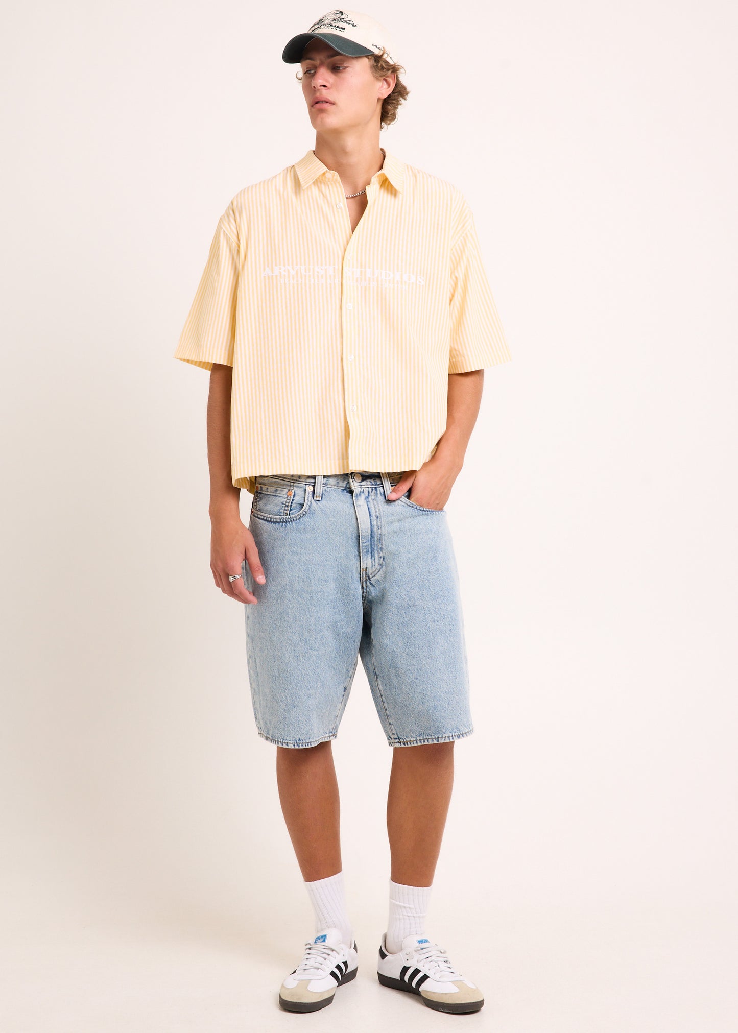 Everyday Cropped Short Sleeve Shirt