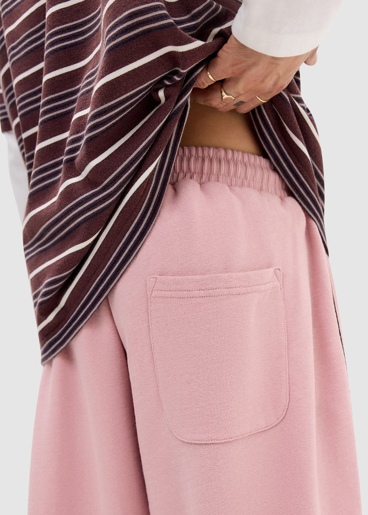 Harri Wide Leg Jogger Pants BALLET PINK