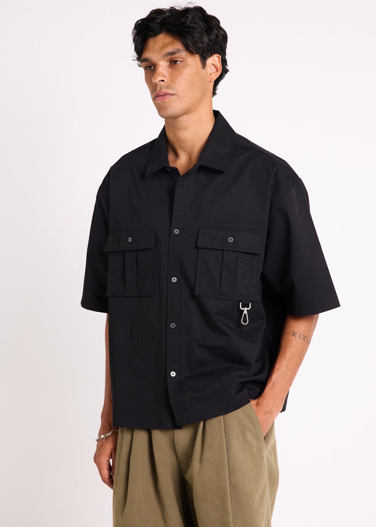 Gospel Short Sleeve Shirt BLACK
