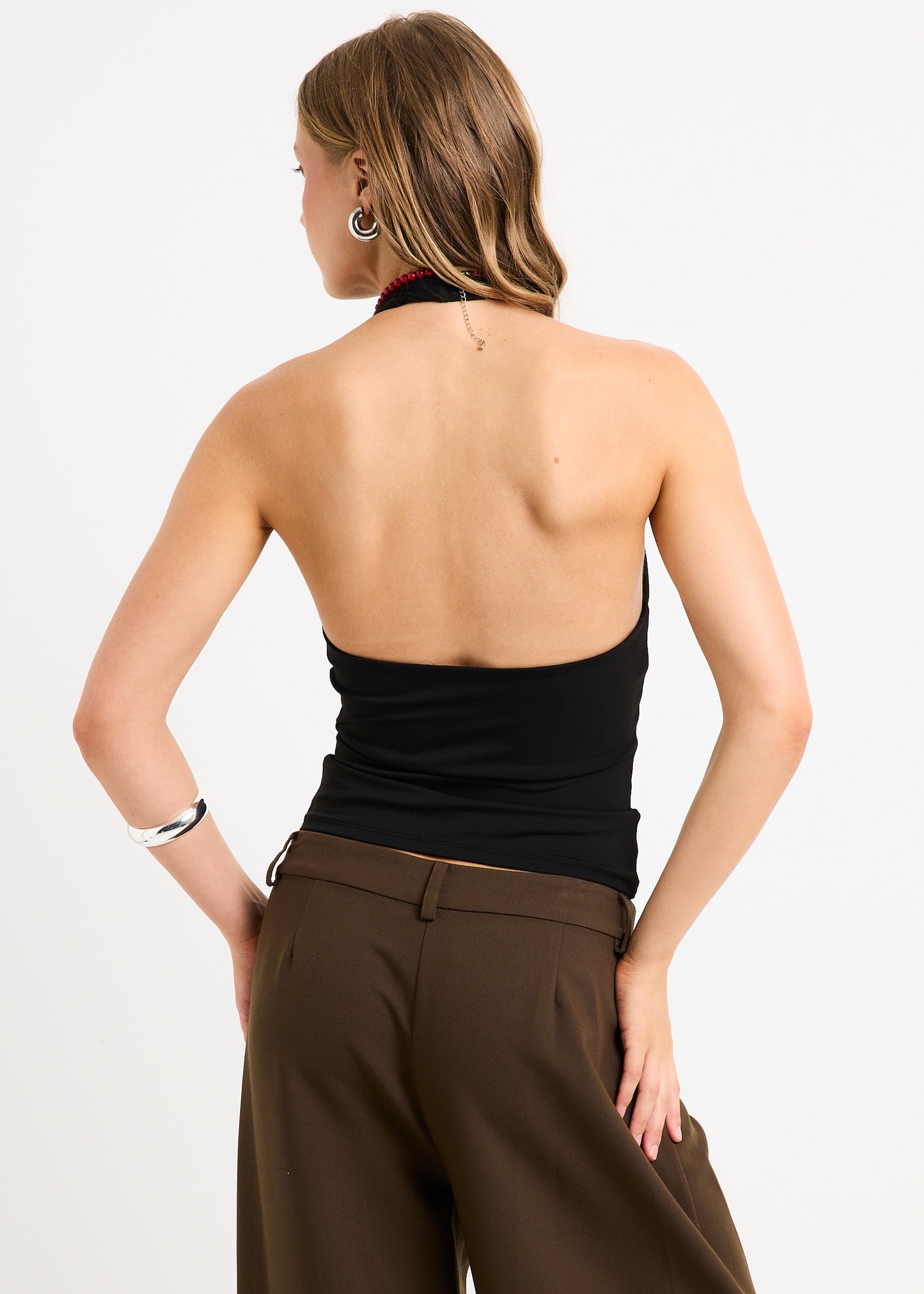 Eden Plunge Halter Top