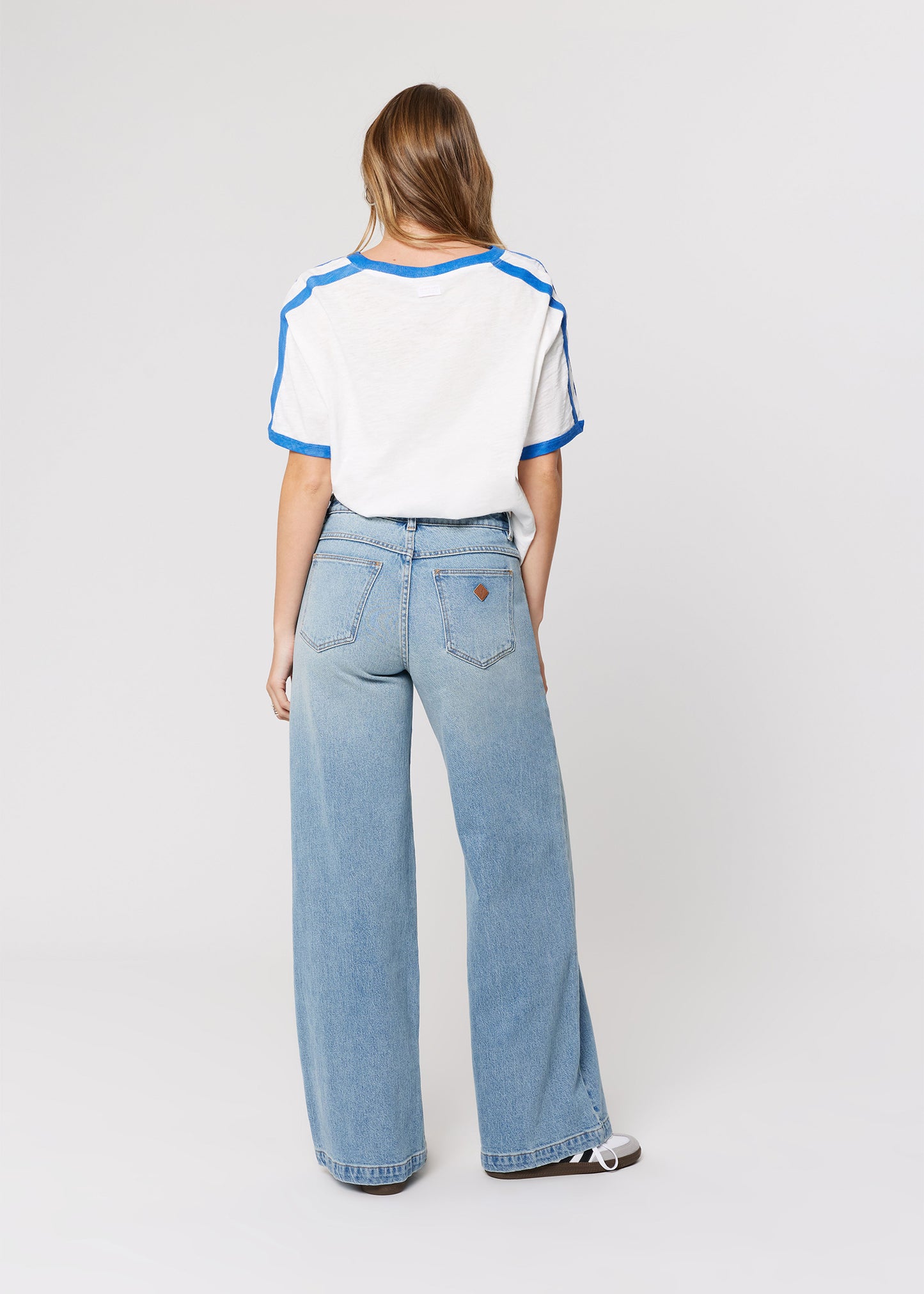 95 Mid & Wide Denim Jeans Stevie