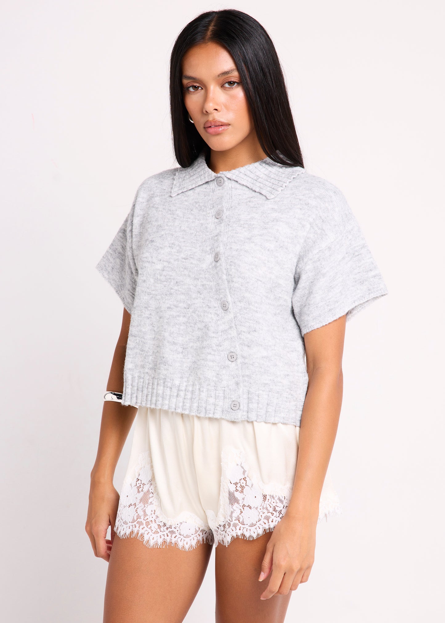 Sofia Asymm Knit Cardi