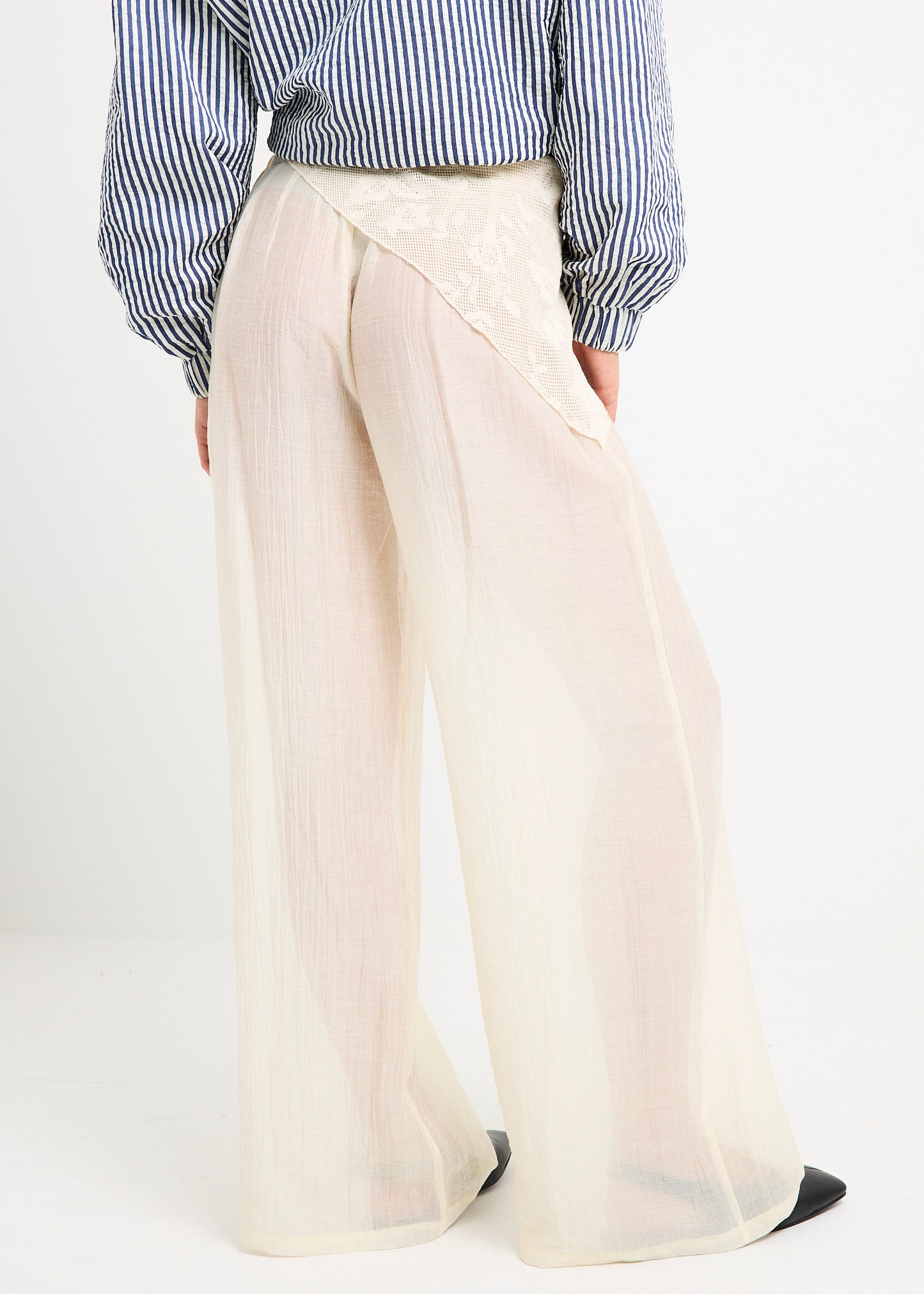 Jaqui Scarf Tie Pants