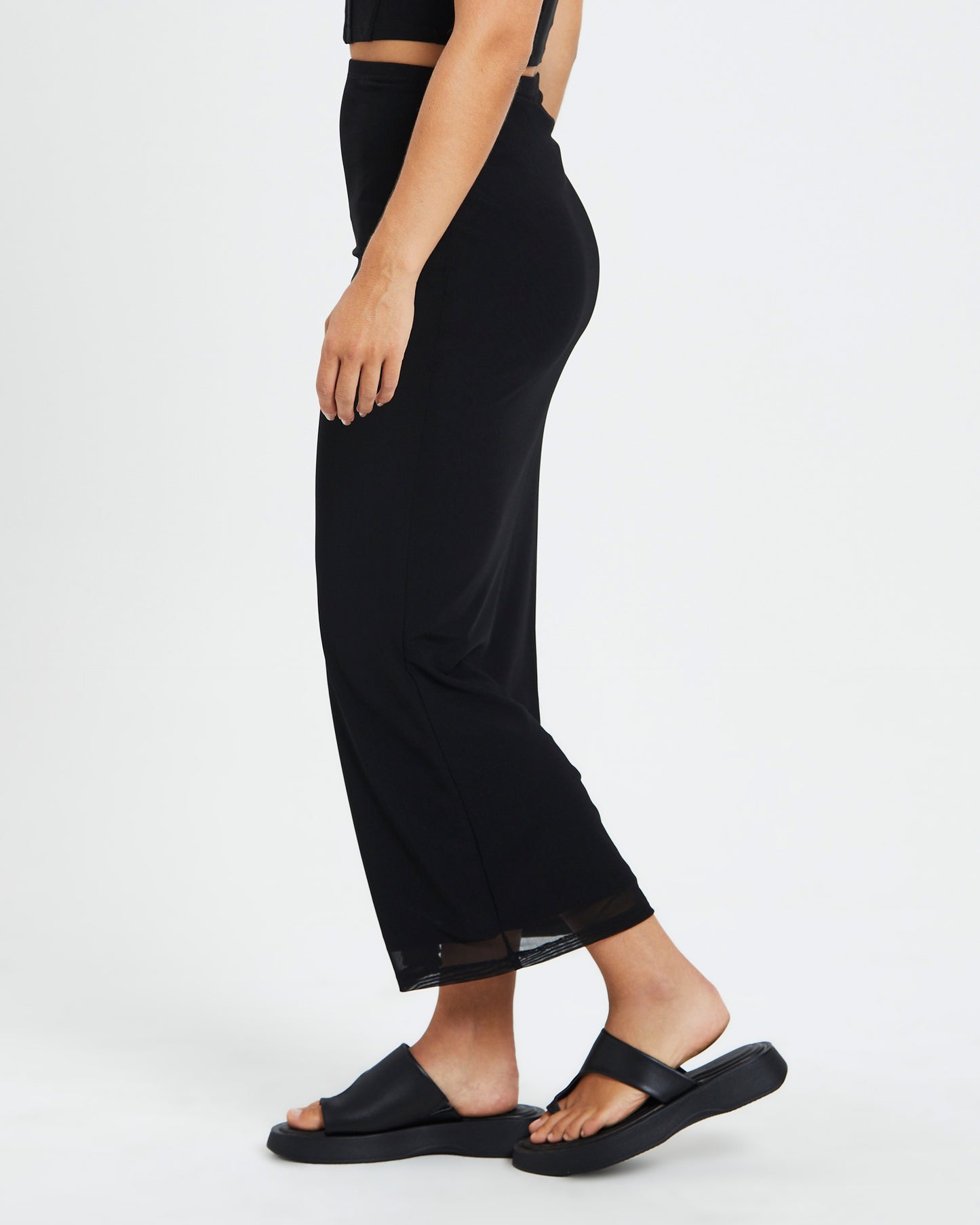 Marley Midi Skirt Black
