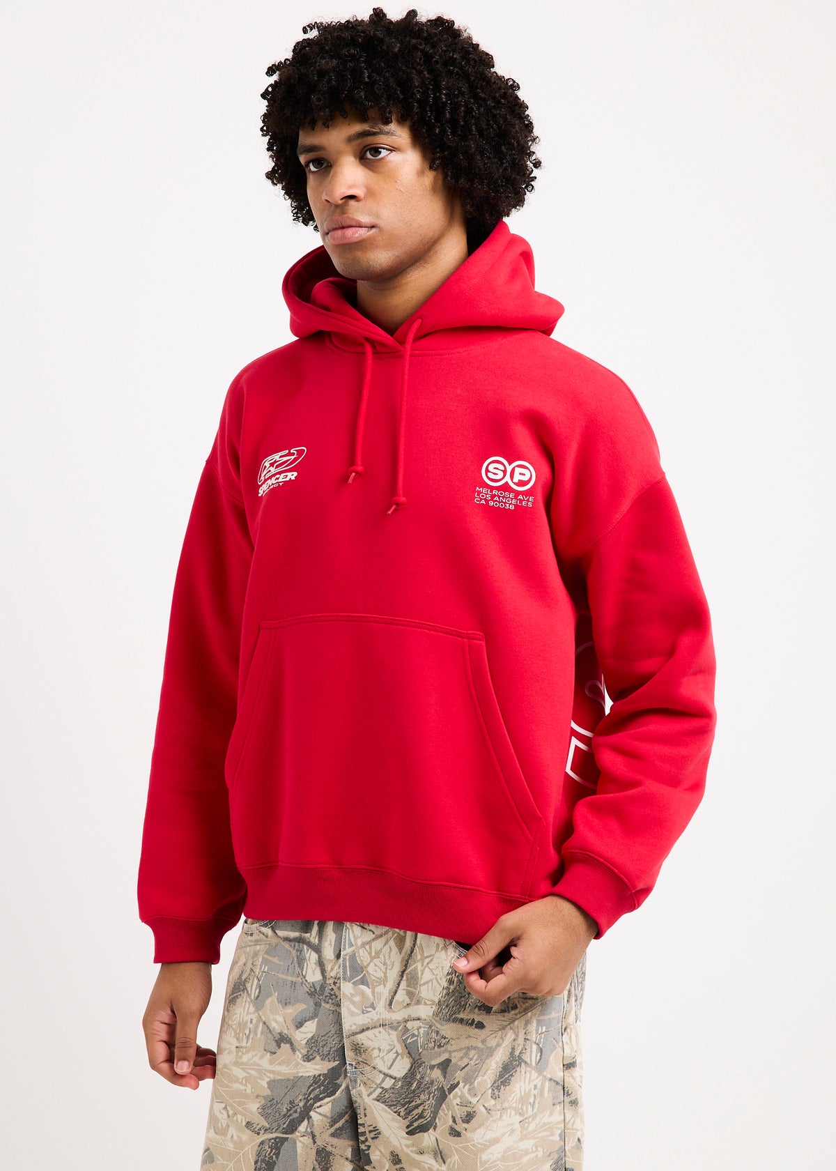 Emblem Hoodie RED
