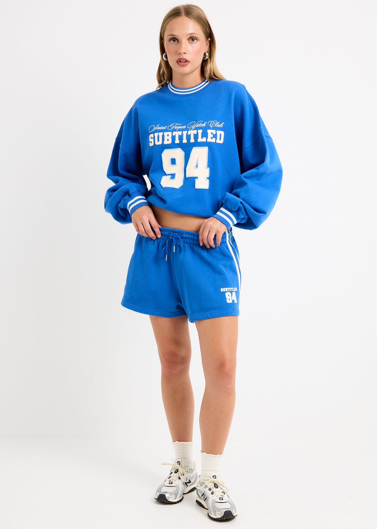 Saint Tropez Fleece Shorts COBALT