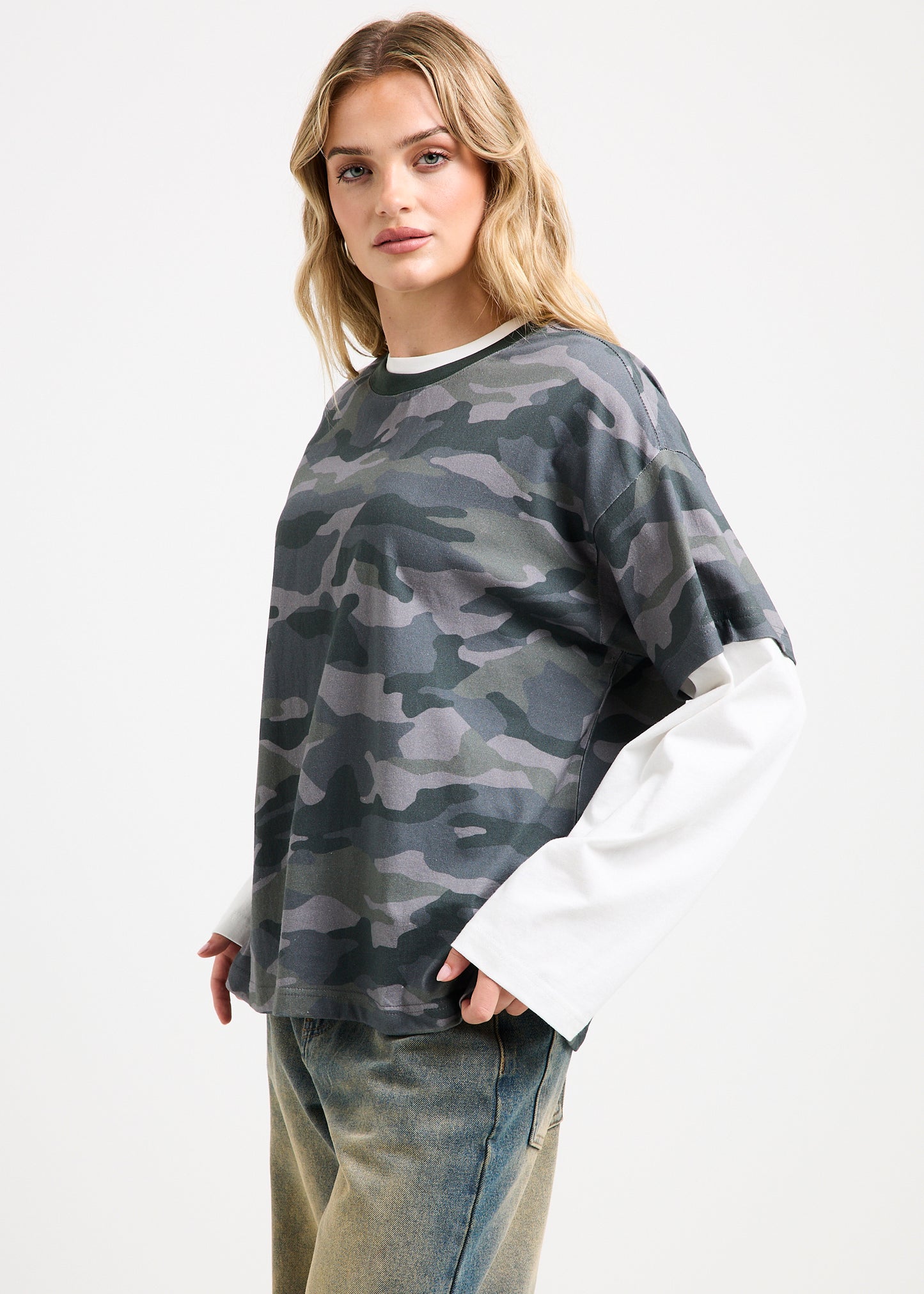 Indy Double Layer Camo Shirt