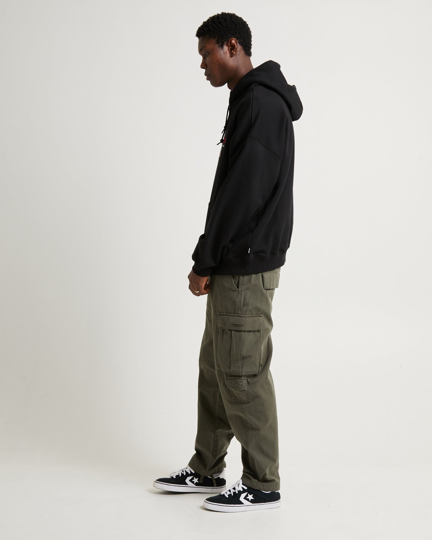 International Hoodie Black