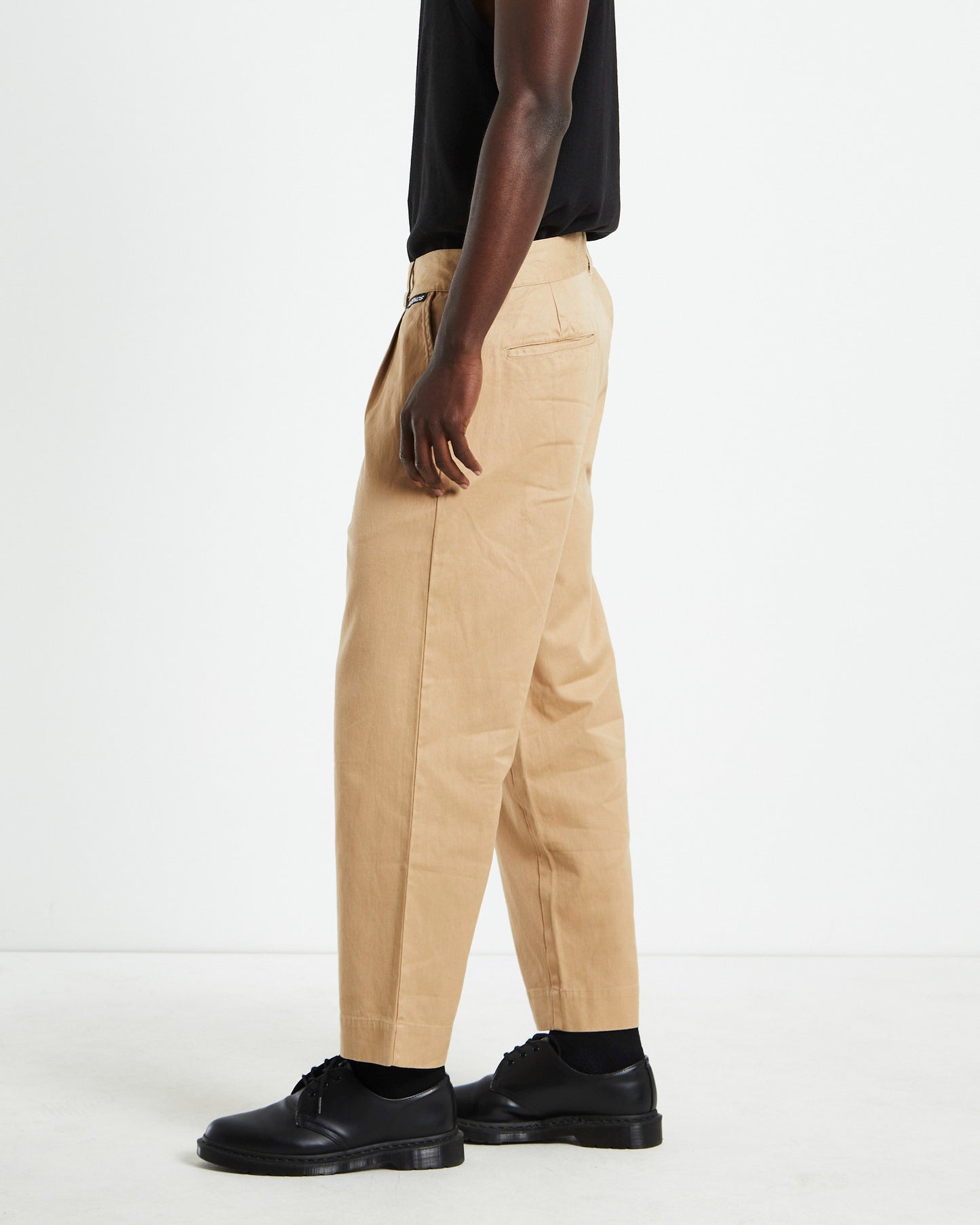 Mixed Business Suit Pants Tan