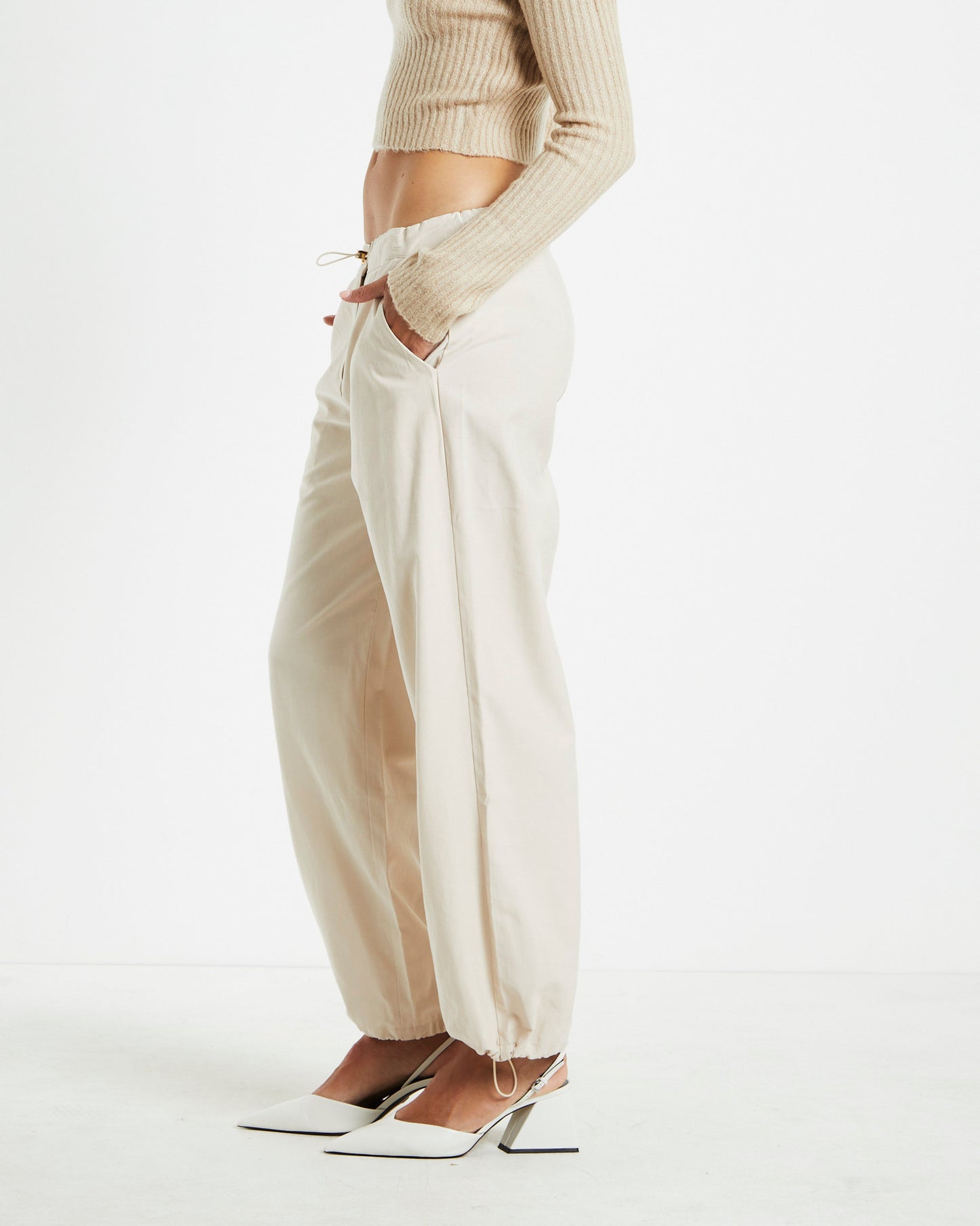 Nikita Clean Parachute Pants Cream
