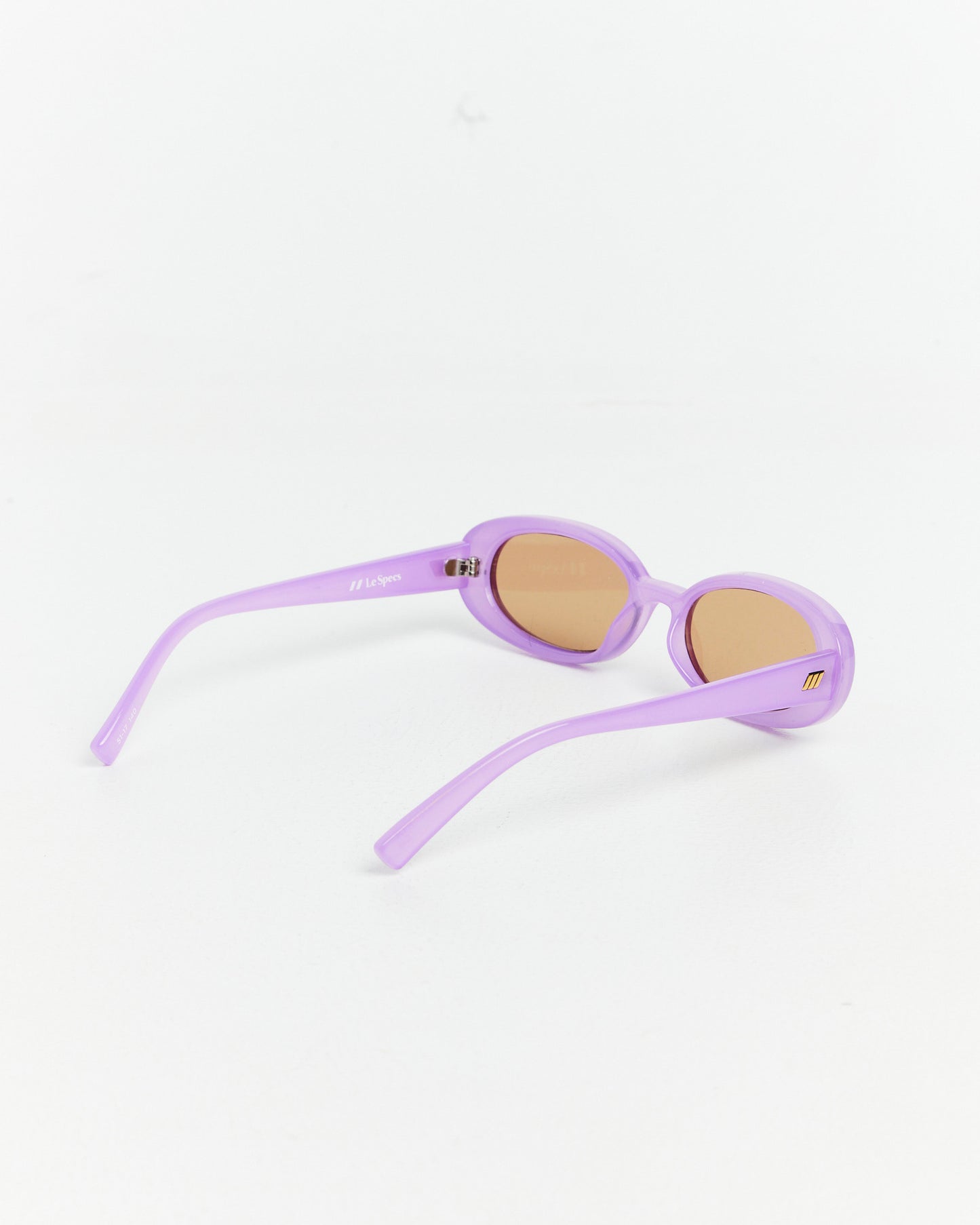 Outta Love Milky Digital Sunglasses Lavender/Light Brown Mono