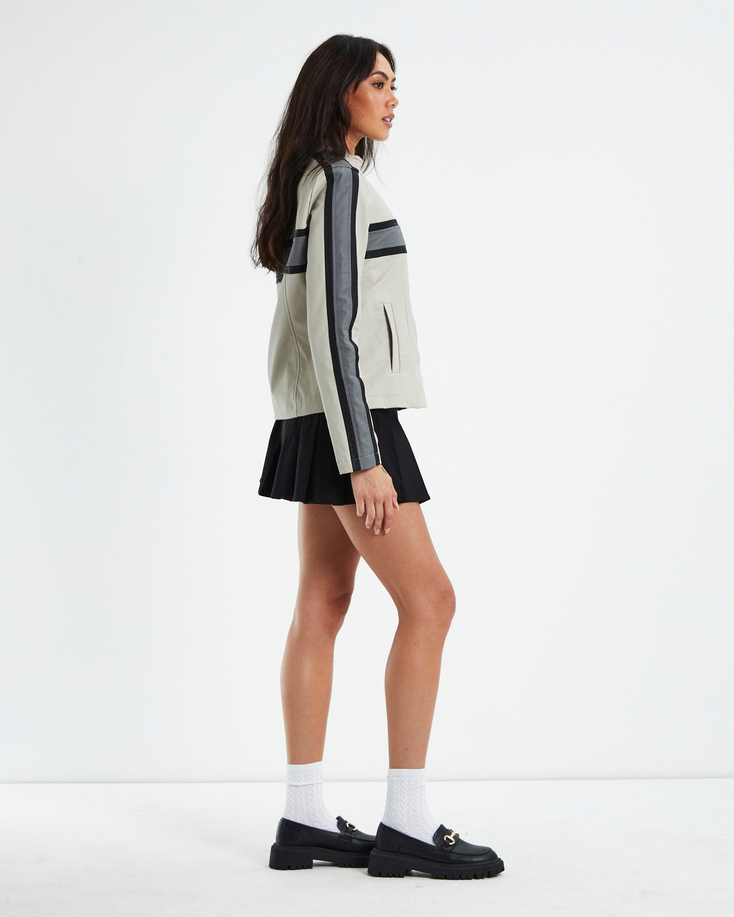 Oliver Jacket Silver Grey