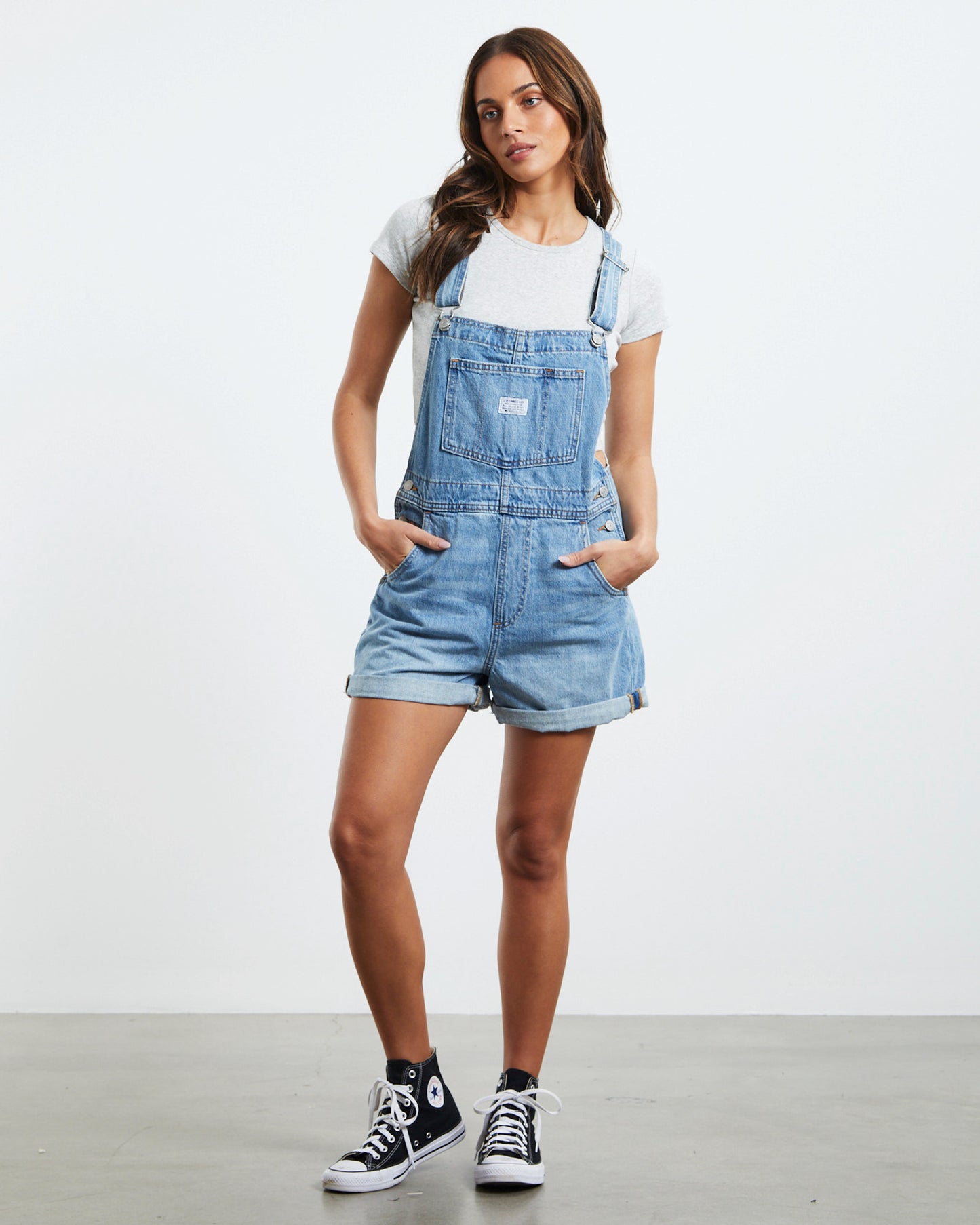 Vintage Shortall Sunset Skate Blue