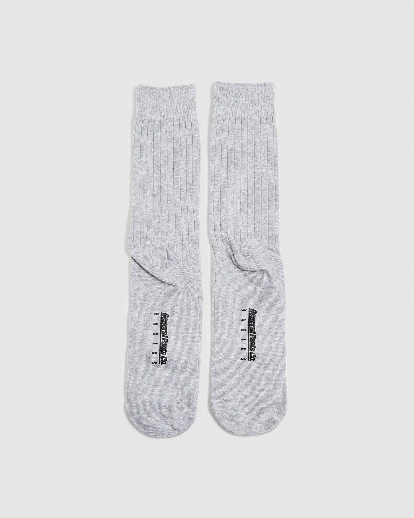 Rib Socks 3 Pack White/Black/Grey