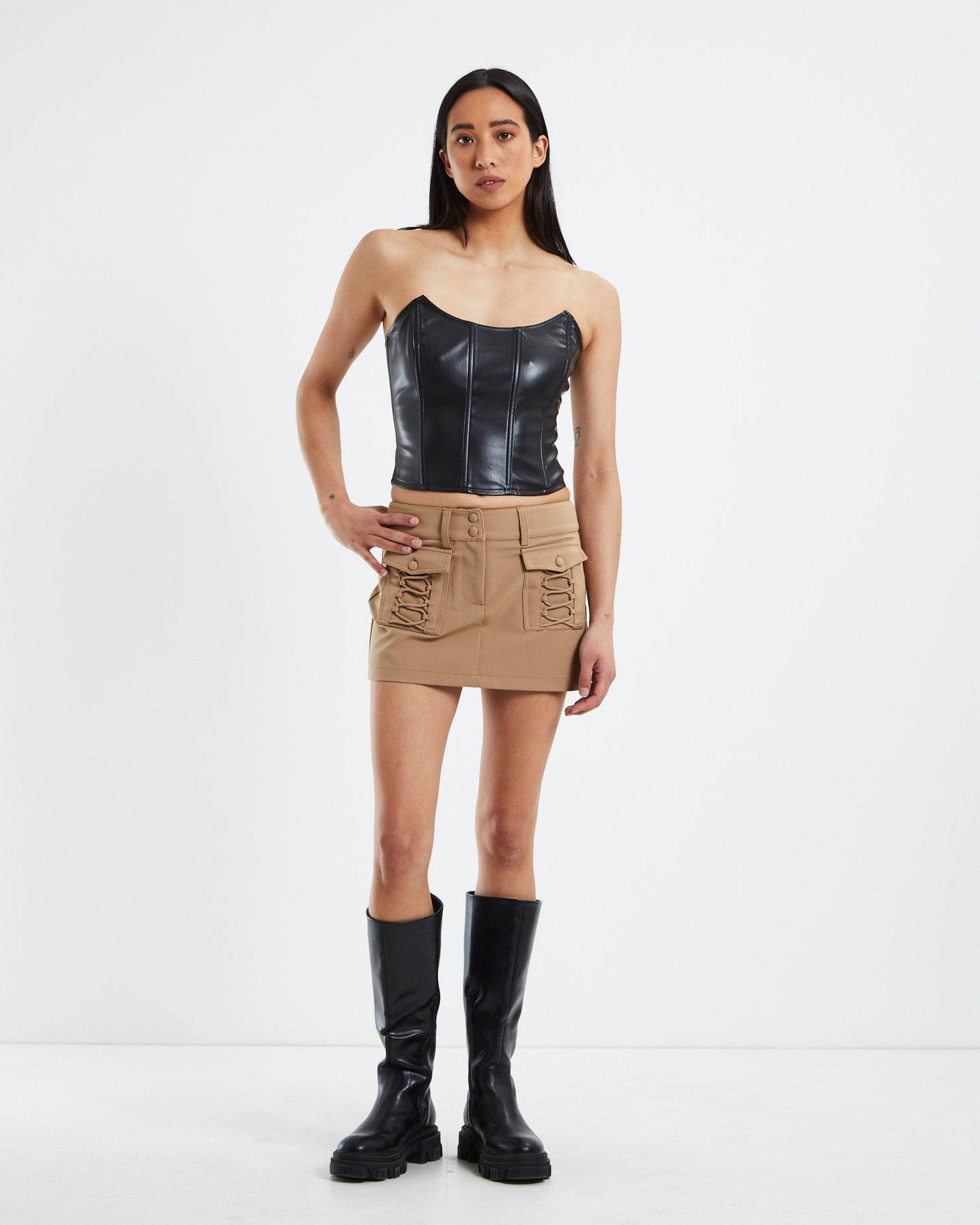 Raquel Corset Detail Skirt