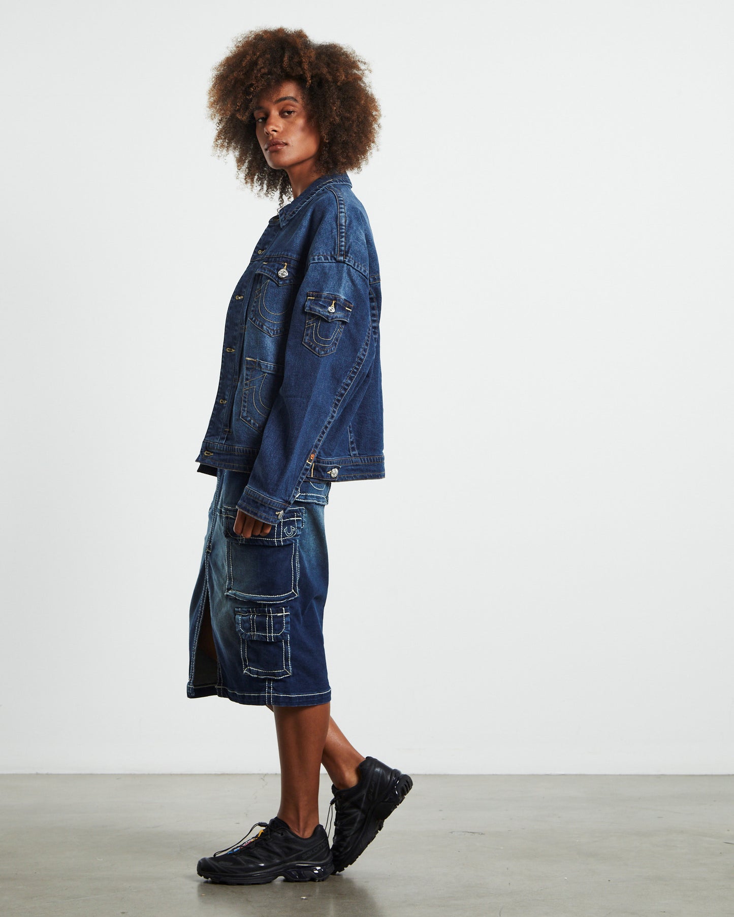 Oversized Jimmy Denim Jacket Blue