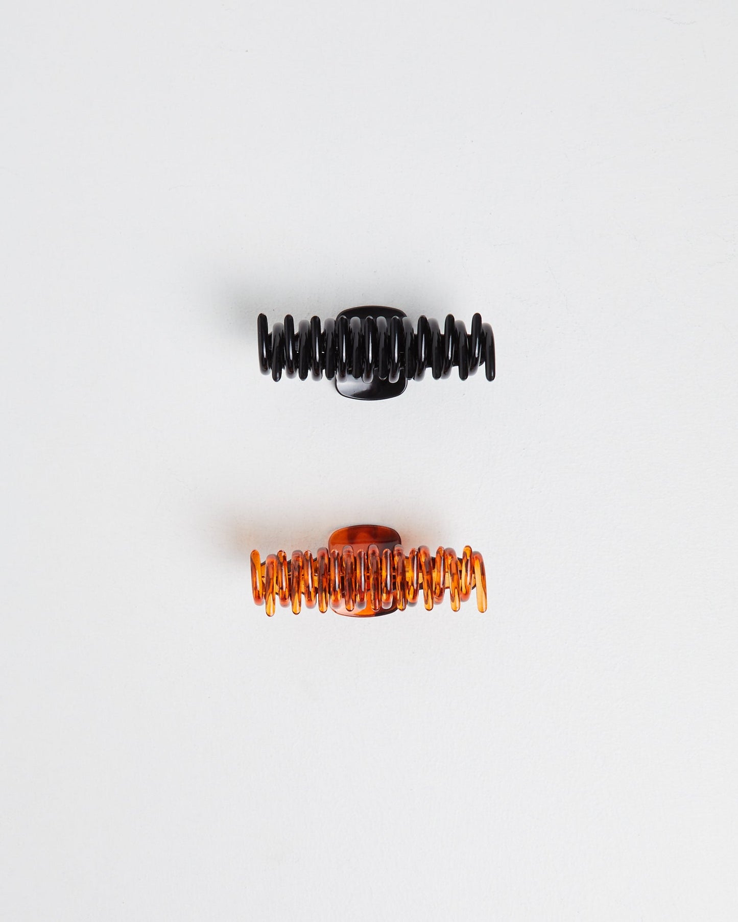 Clueless Claw Hair Clips 2 Pack Black/Tort