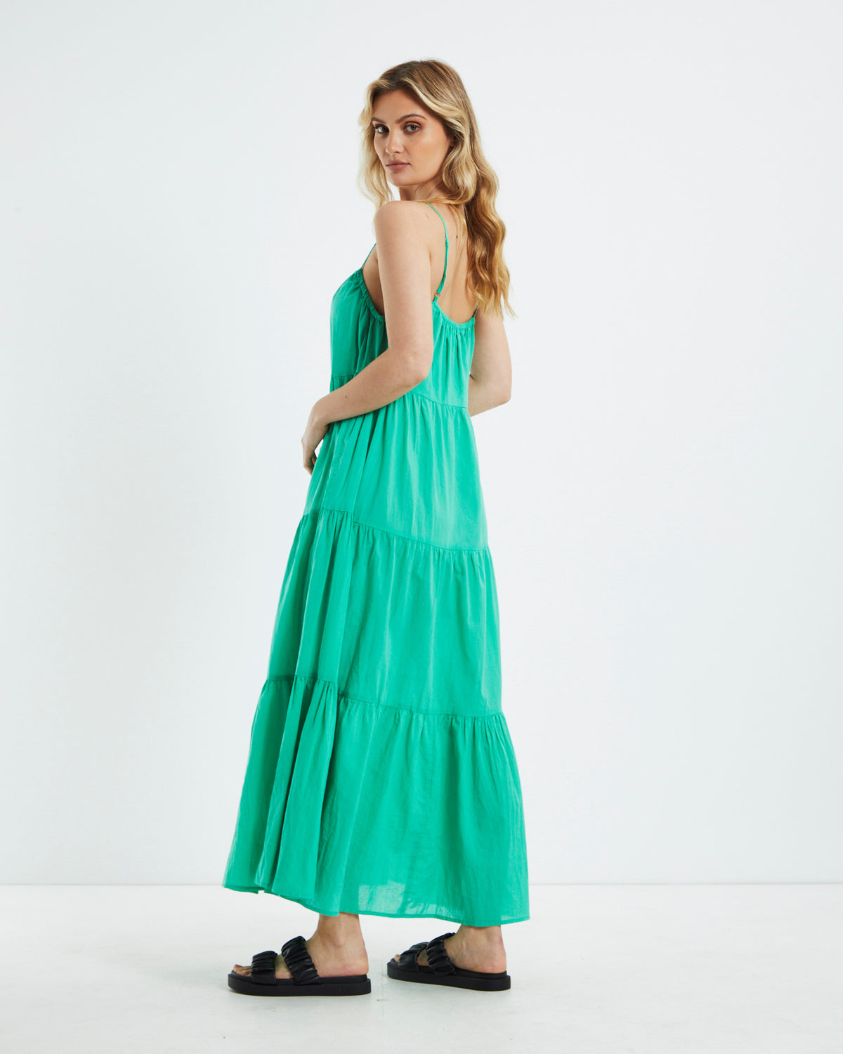 Jenna Maxi Dress Green GREEN