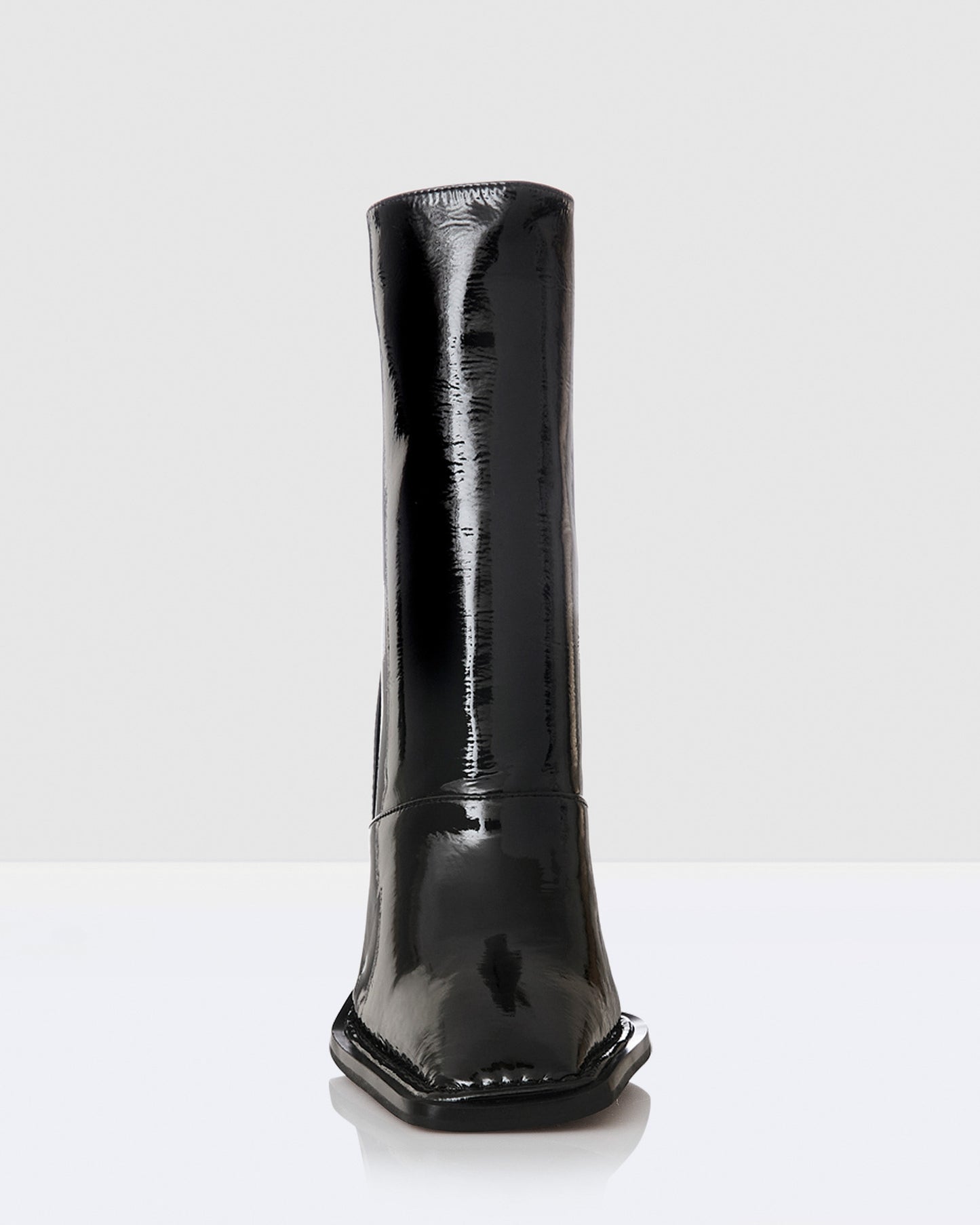 Eden Boots Black Patent