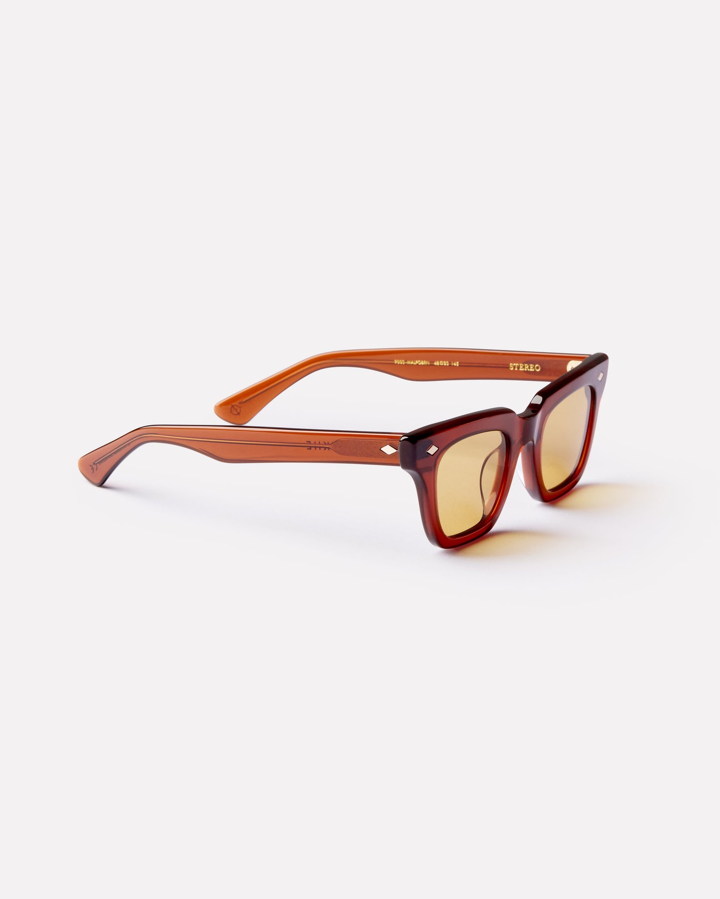 Stereo Sunglasses Polished Maple Brown