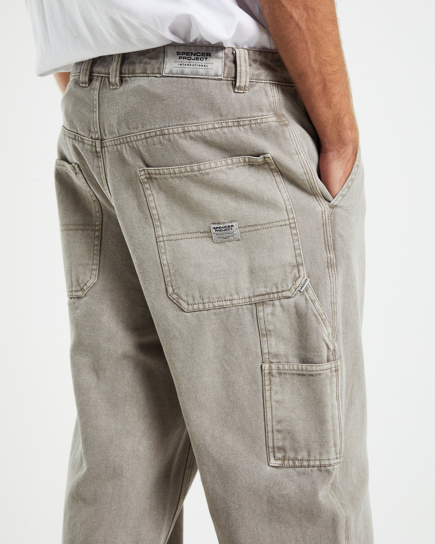 Wide Boy Canvas Carpenter Pants