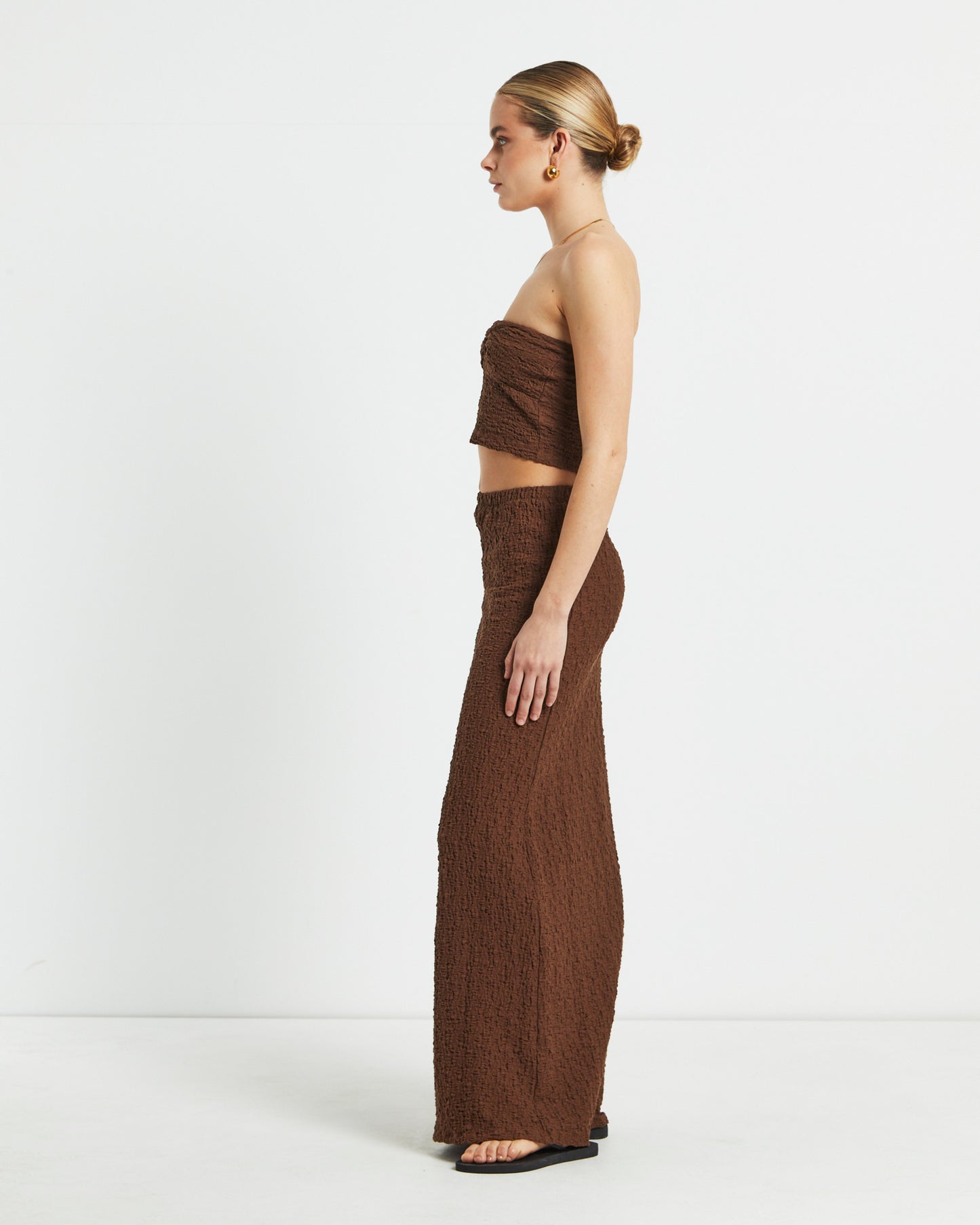 Skyla Texture Twist Bandeau Top