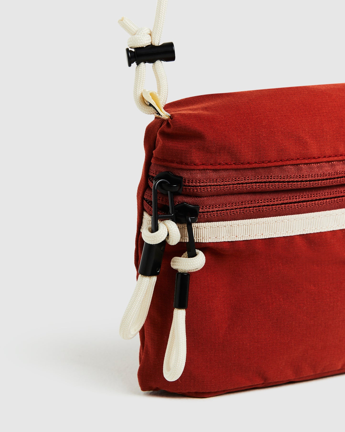 Sacoche Small Crossbody Bag in Clay