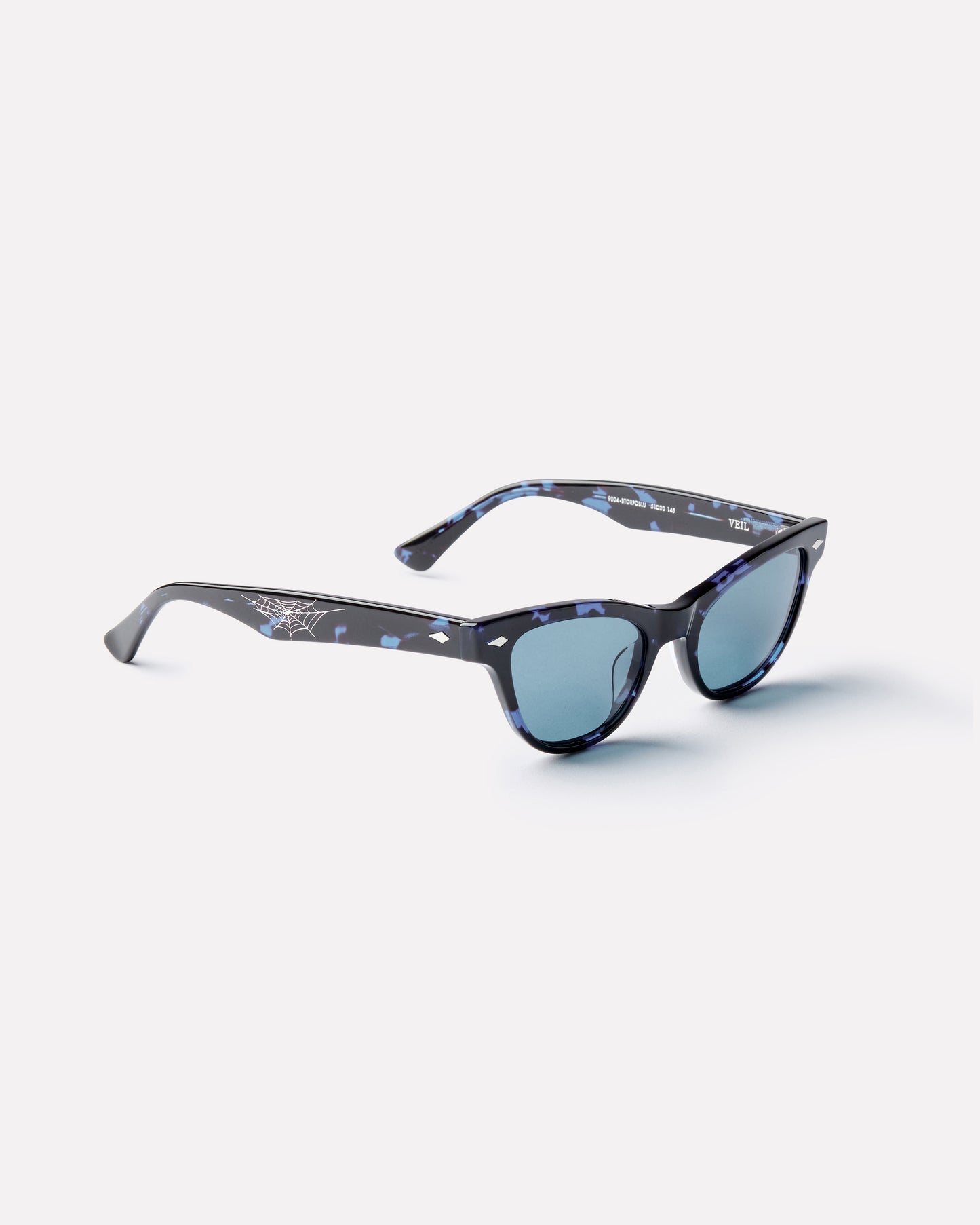 Veil Sunglasses in Blue Tortoise/Blue