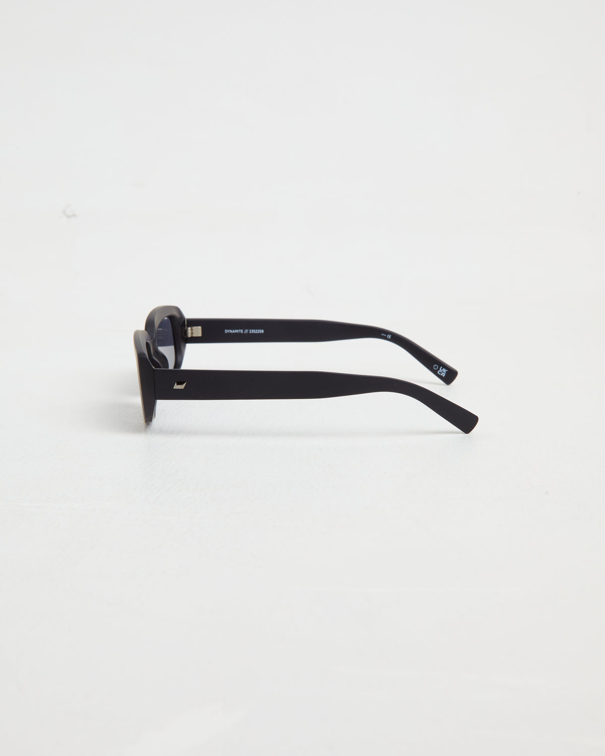 Dynamite Sunglasses in Matte Black/Smoke Mono MATTE BLACK/SMOKE MONO