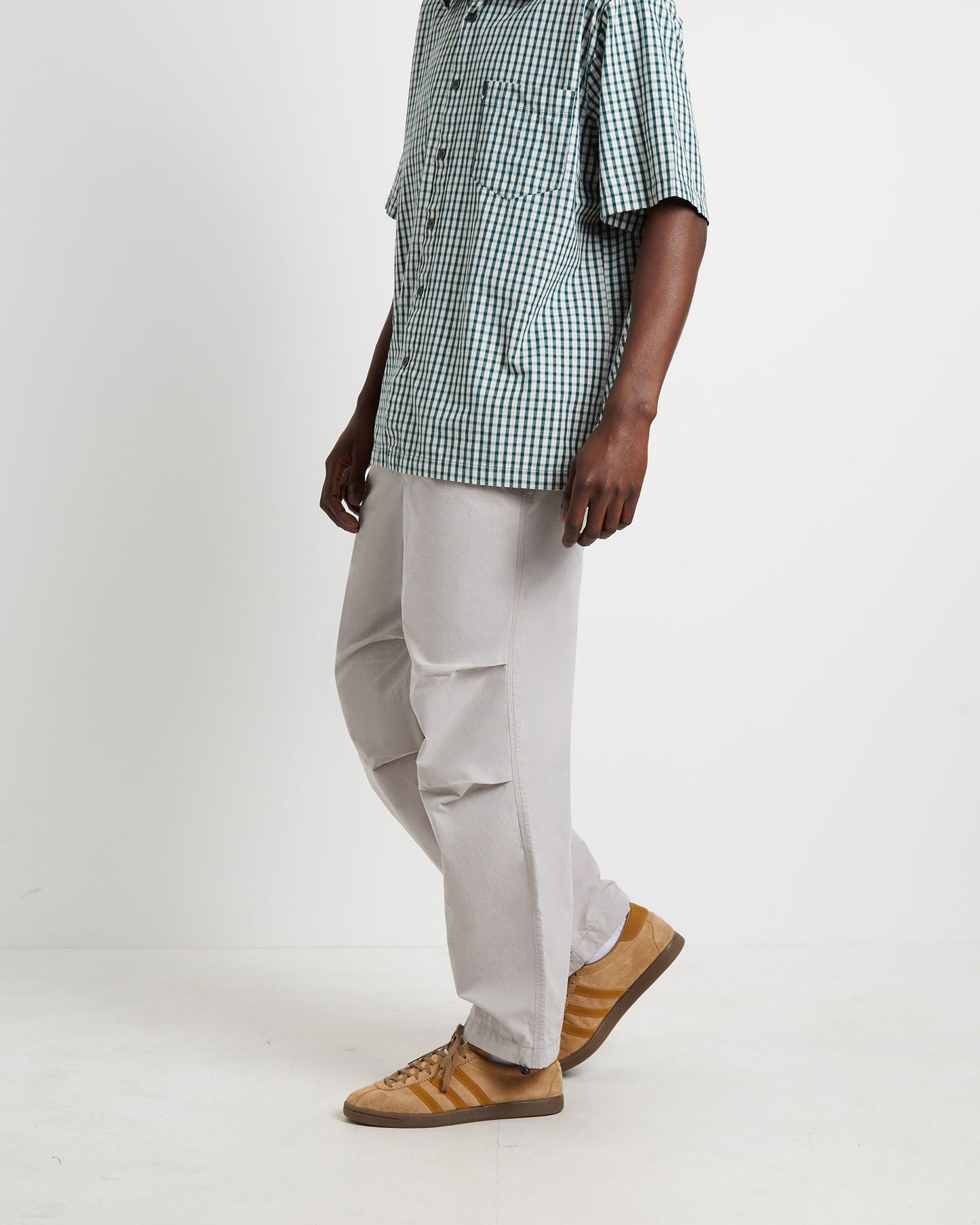 Parachute Pants in Bone