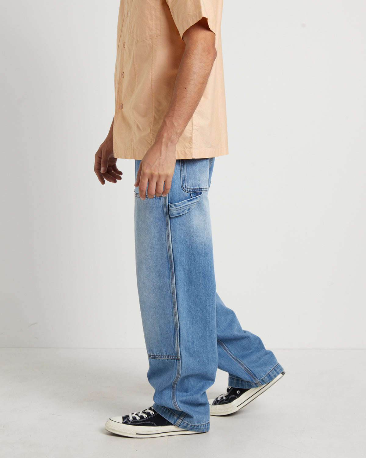 Double Knee Carpenter Pants in Vintage Wash VINTAGE WASH