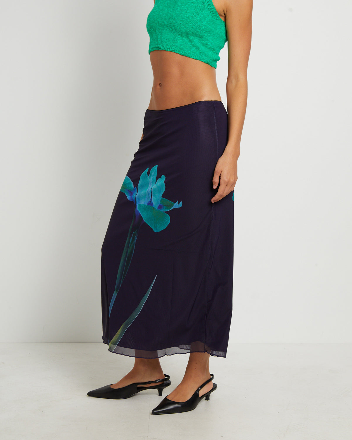 Lassie Maxi Skirt in Navy NAVY