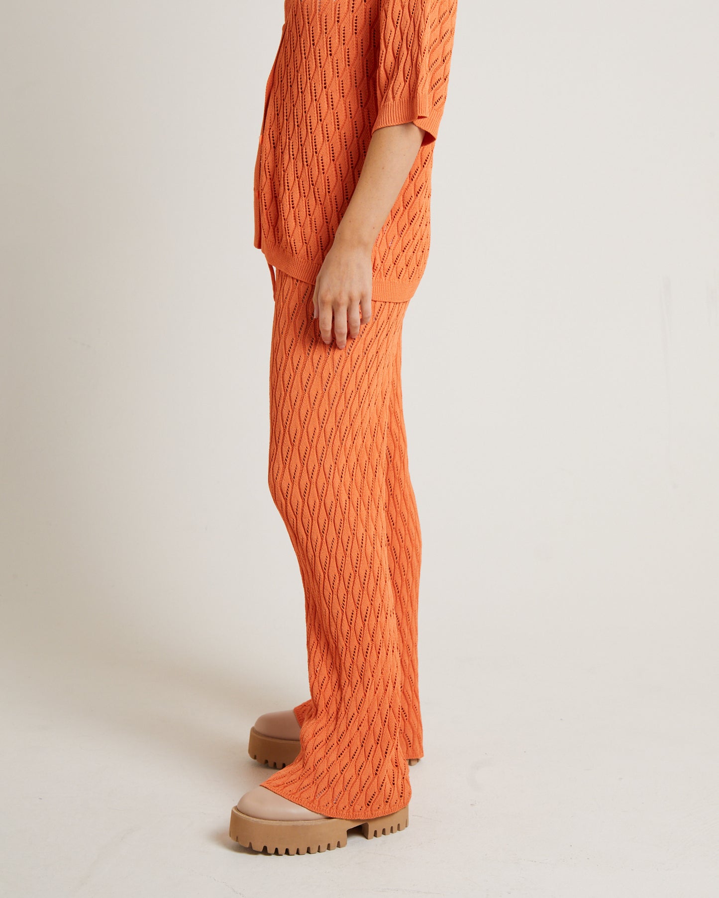 Claire Pants in Orange