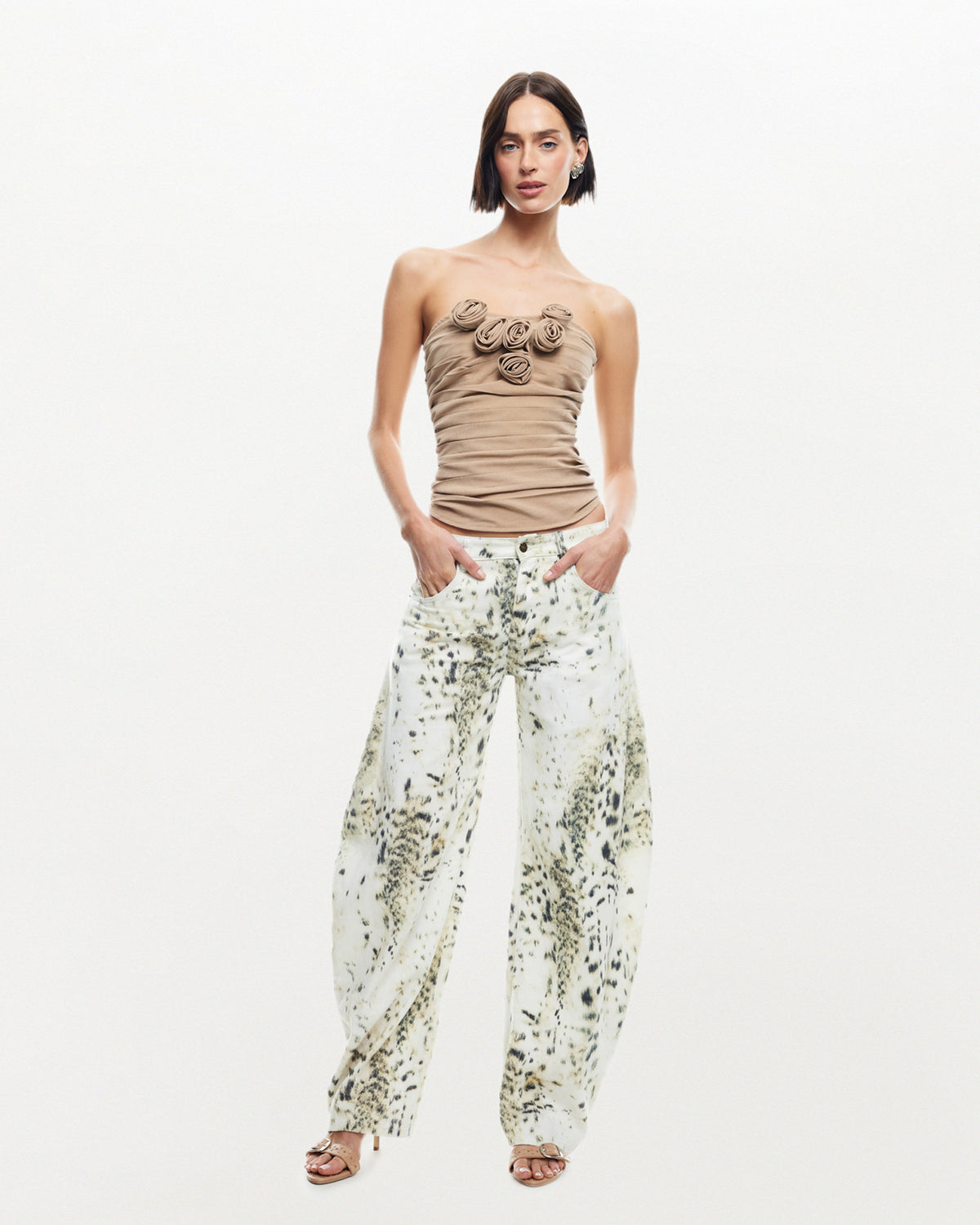Horseshoe Jeans Snow Leopard SNOW LEOPARD