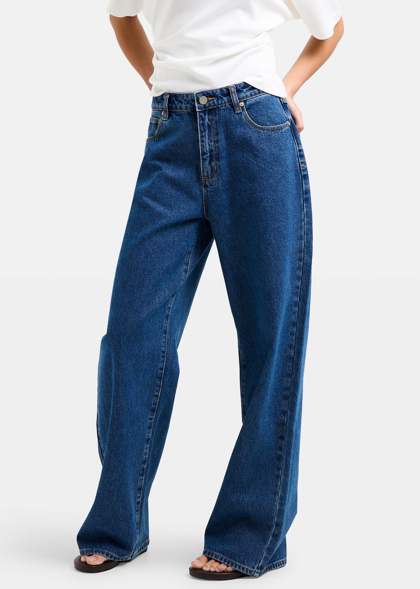 95 Mid Baggy Denim Jeans Bella