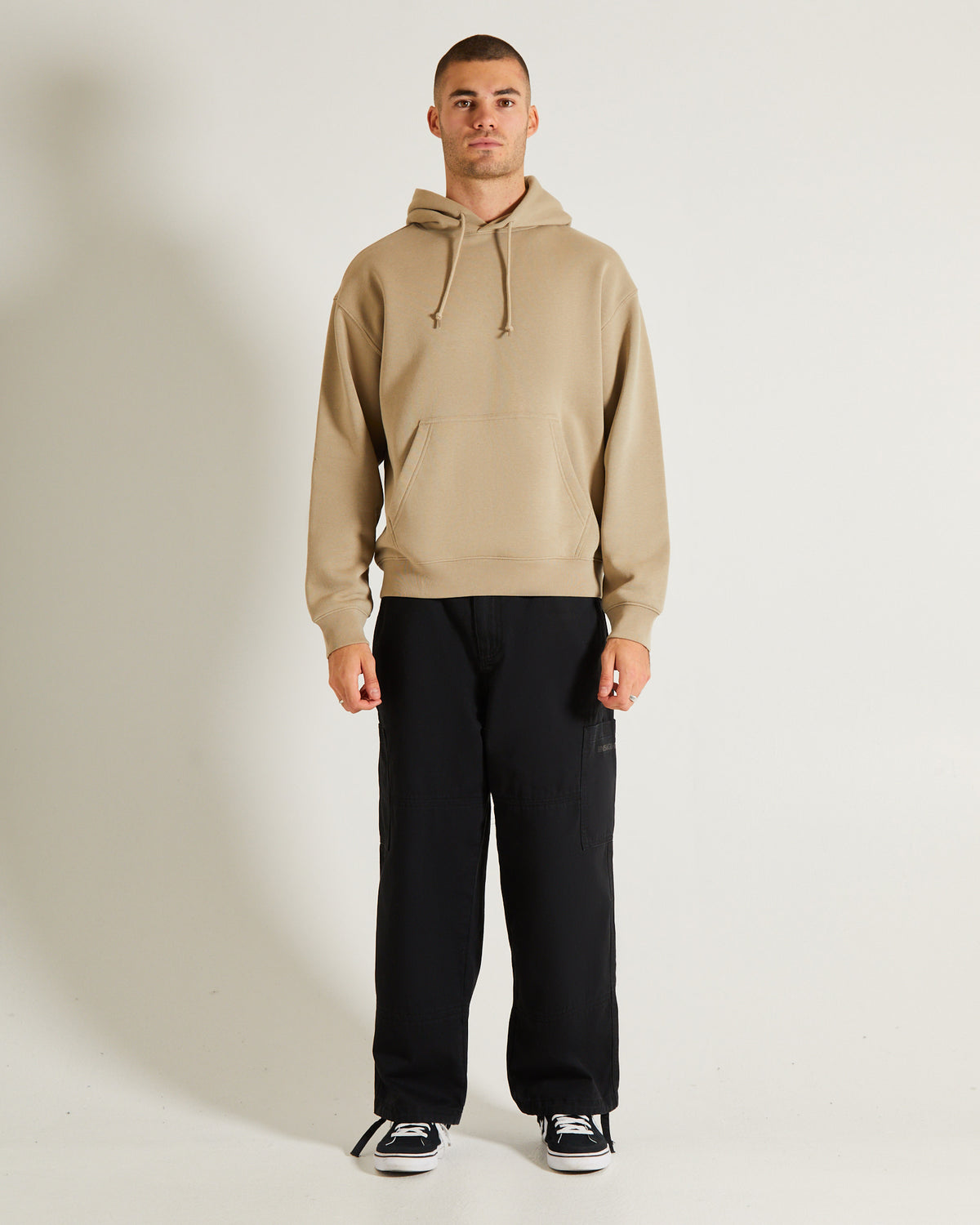 OG Oversized  Skate Hoodie PEBBLE