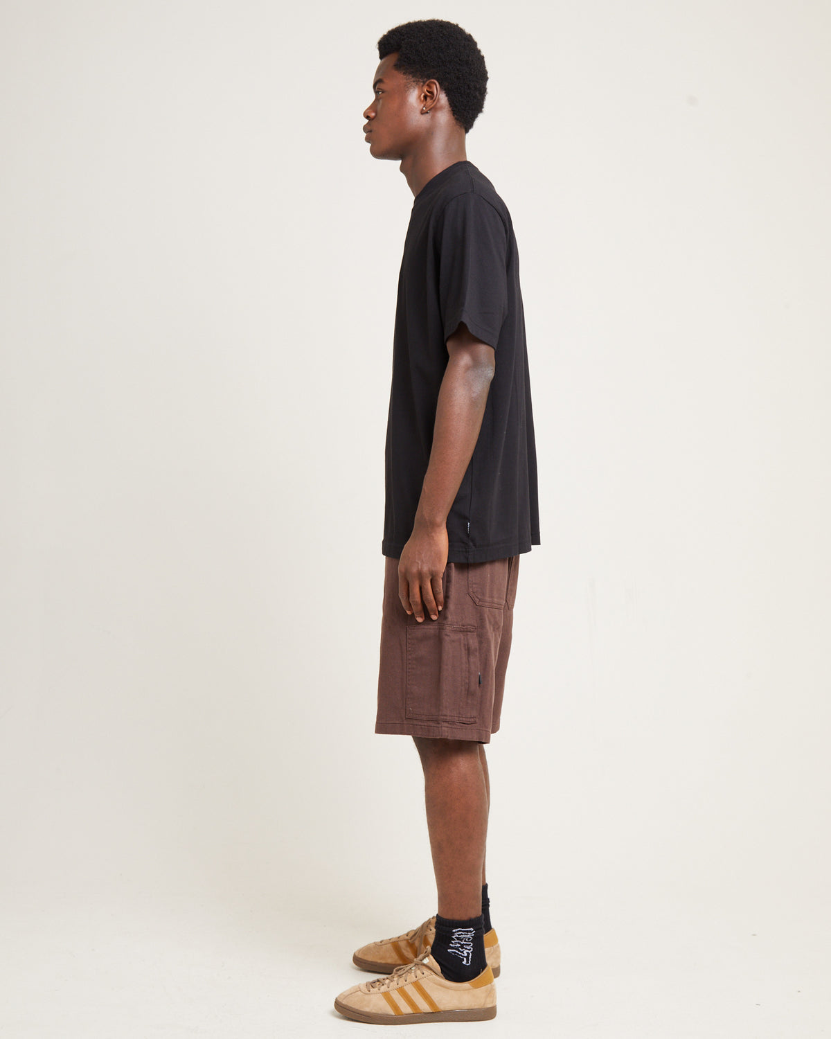 Enjoyment Recycled Retro Fit Short Sleeve T-Shirt Black BLACK