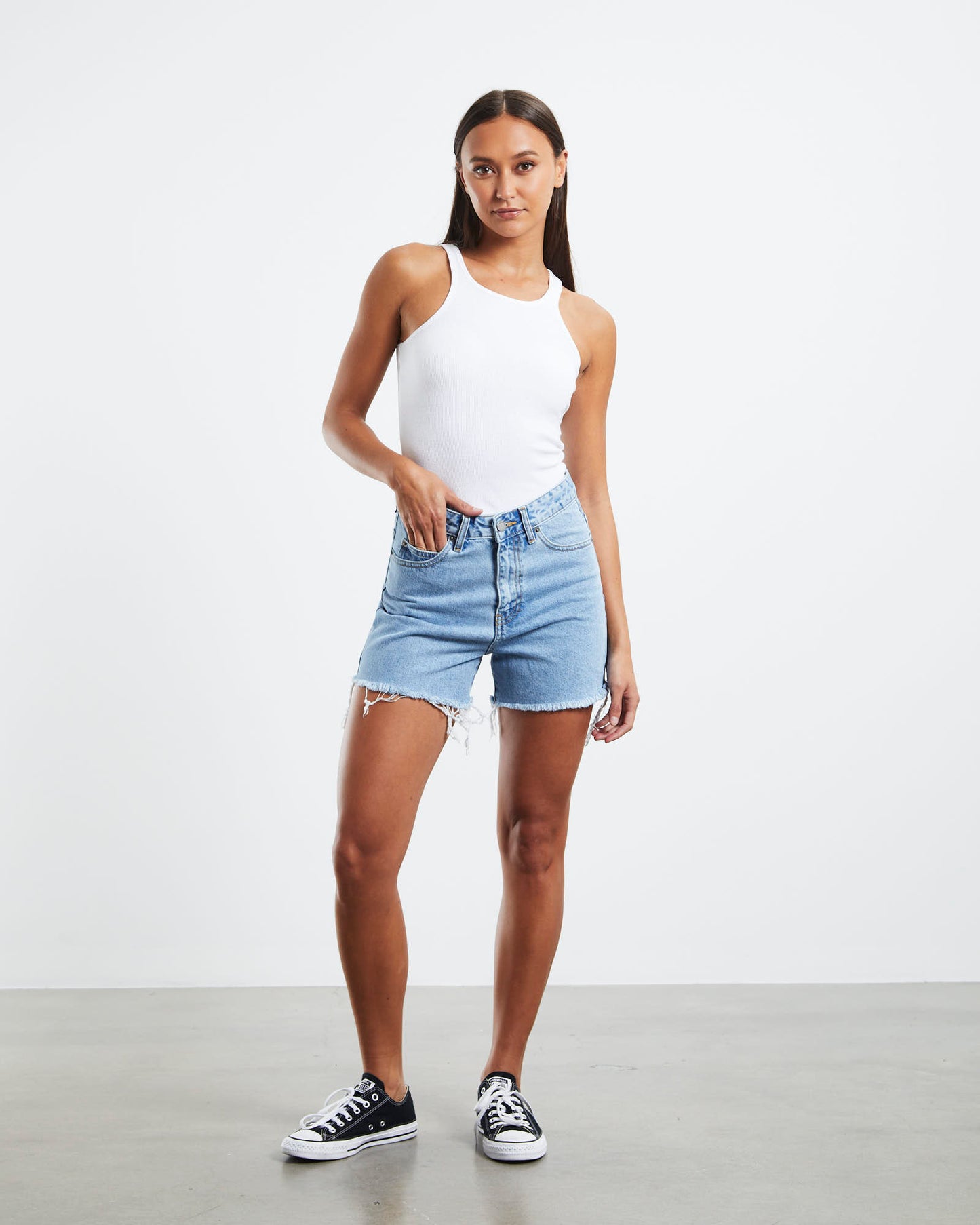 Nora Denim Shorts