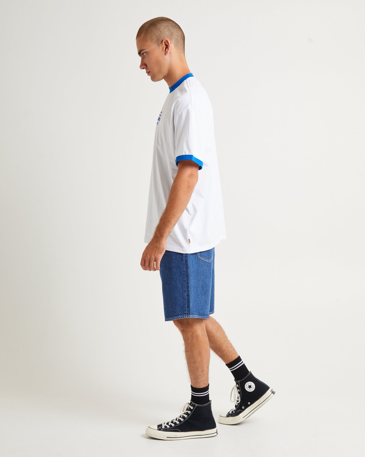 B Line Flo Short Sleeve T-Shirt White