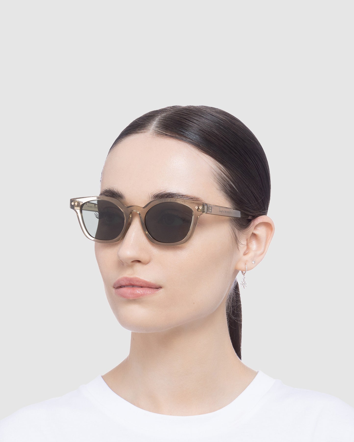 Afends X Le Specs Facade Sunglasses Clear