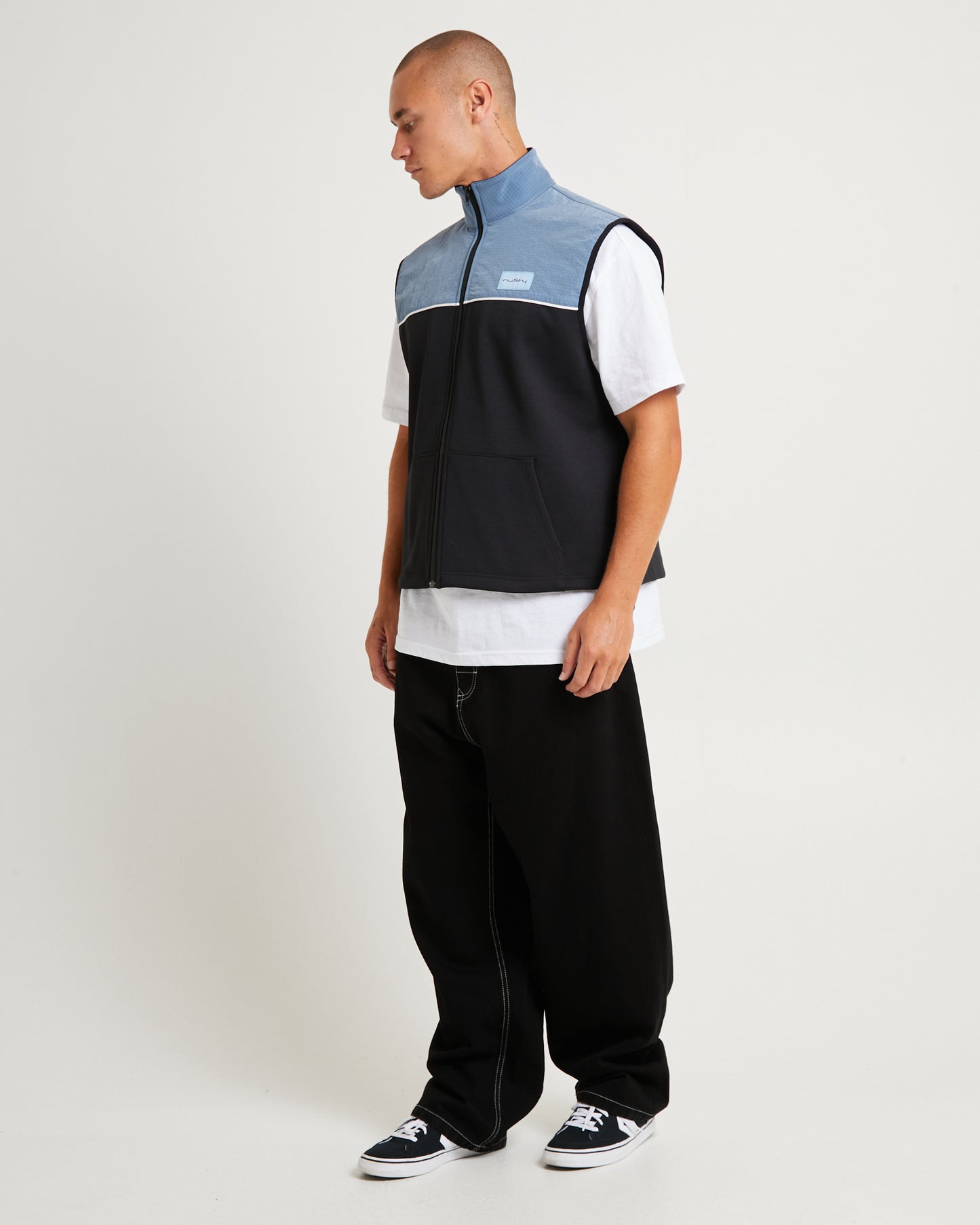 Tekkers Unisex Fleece Vest Coal
