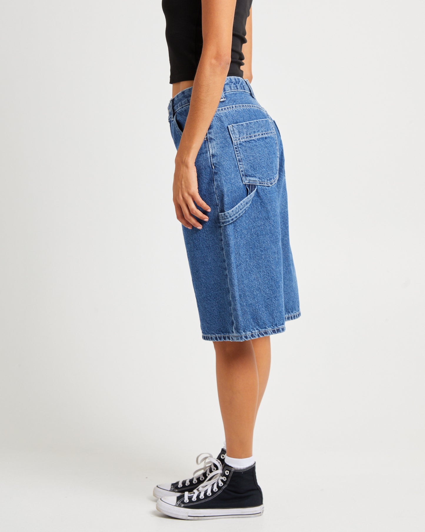 Bree Worker Denim Shorts