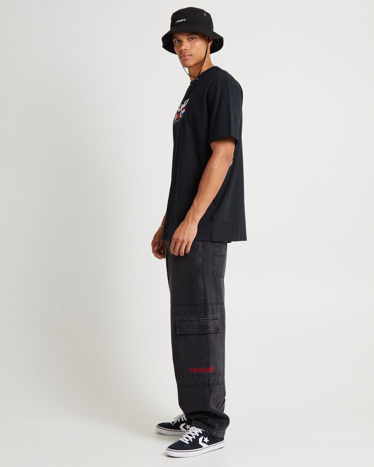 Corporate International Short Sleeve T-Shirt Black