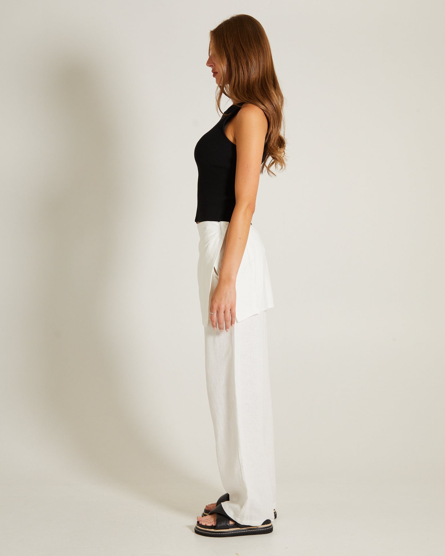 Luxe Knit Slim Fit Tank Top